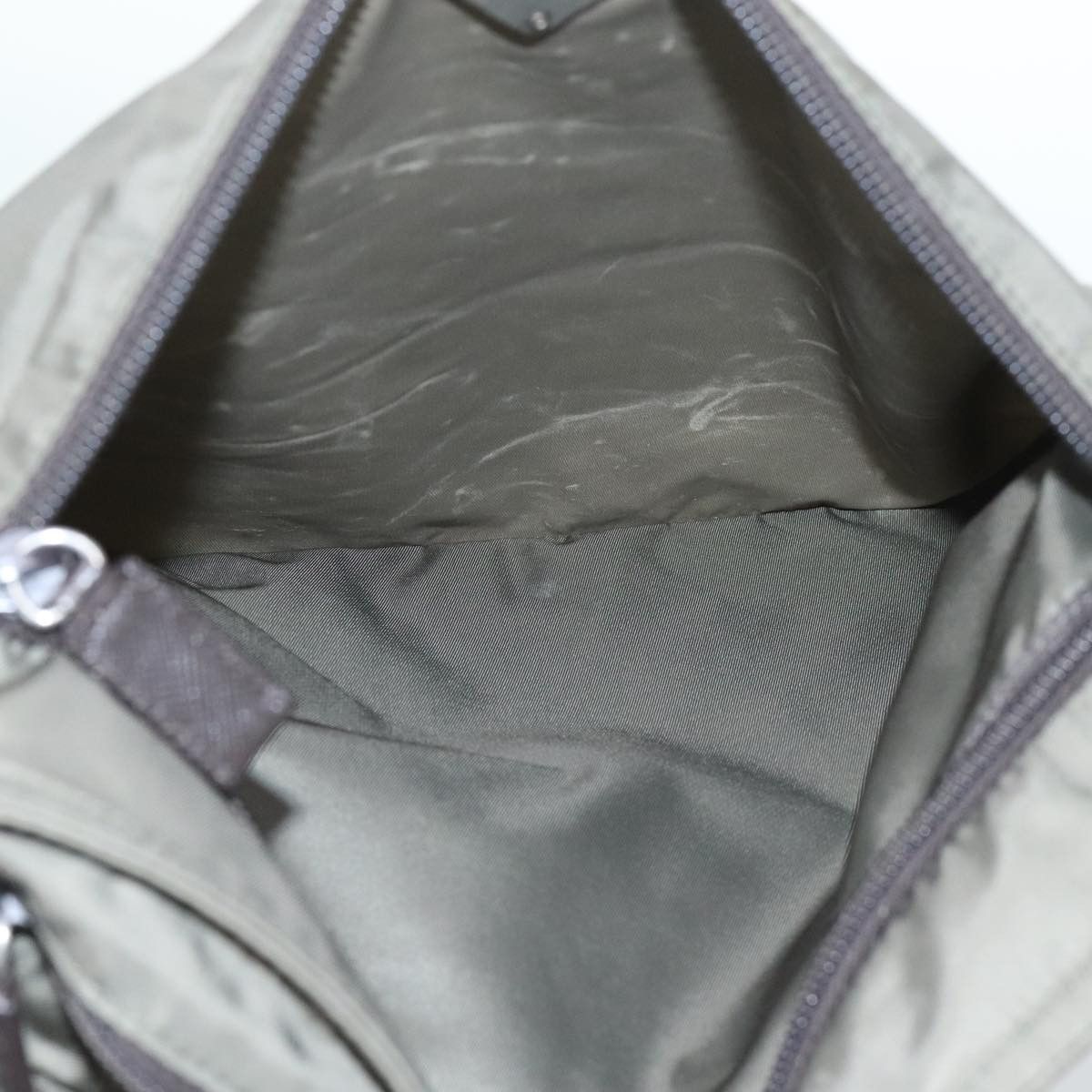 Prada PRADA Shoulder Bag Nylon Gray Silver Size ONE SIZE - 10 Thumbnail