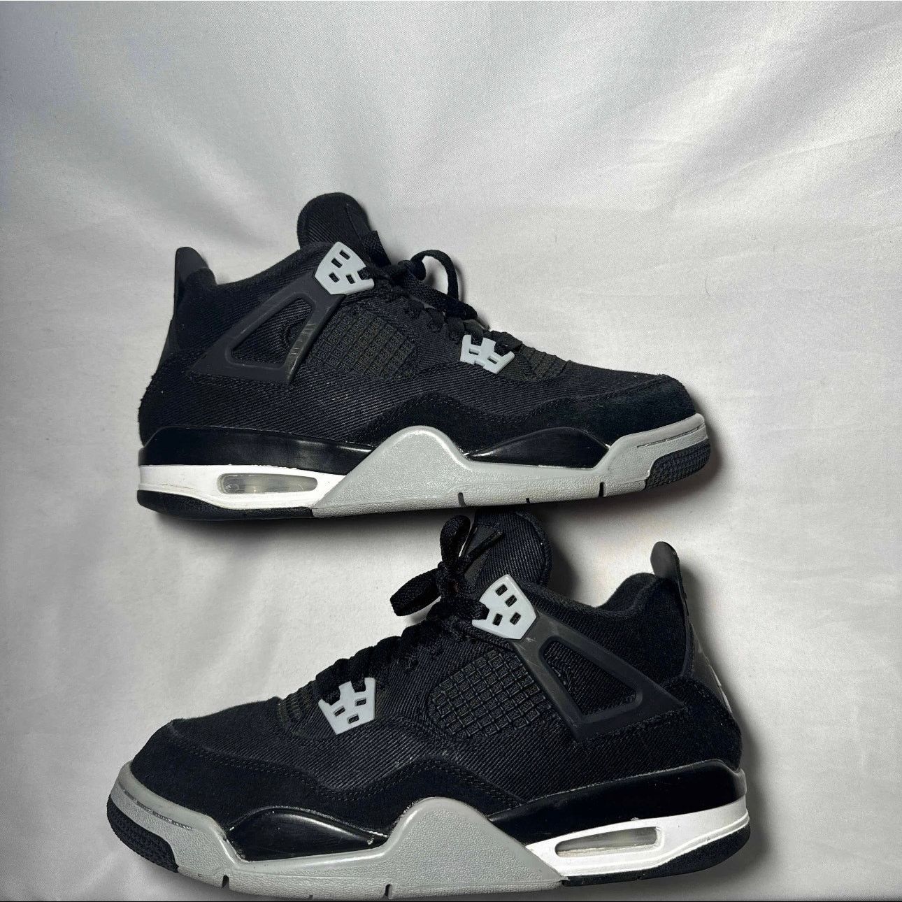Jordan Brand × Nike Size 7 - Air Jordan 4 Retro SE GS Black Canvas Men's Shoes Size US 7 / EU 40 - 2 Thumbnail