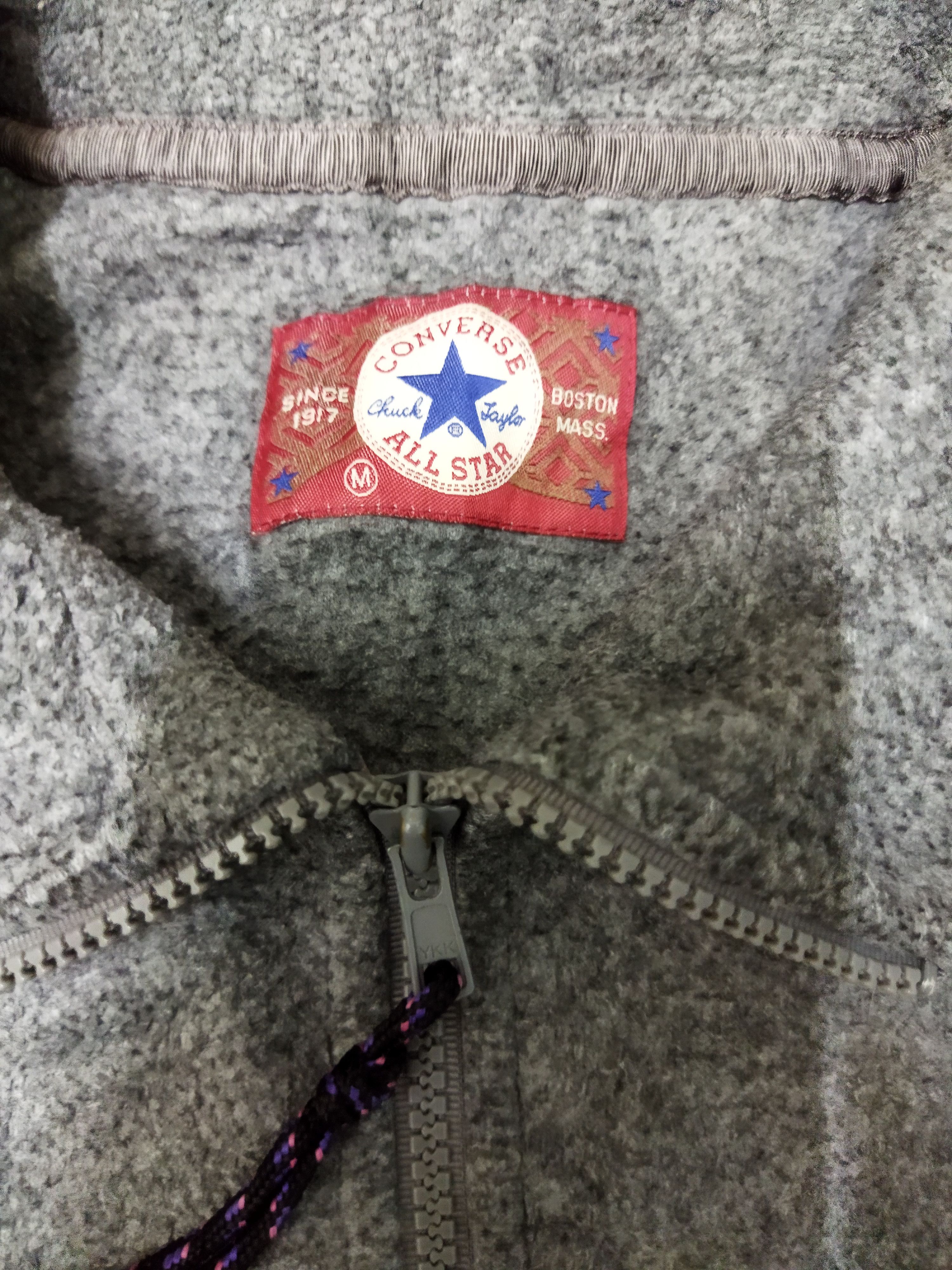 Converse Vintage Converse Half Zipper Sweater Size US XL / EU 56 / 4 - 3 Thumbnail