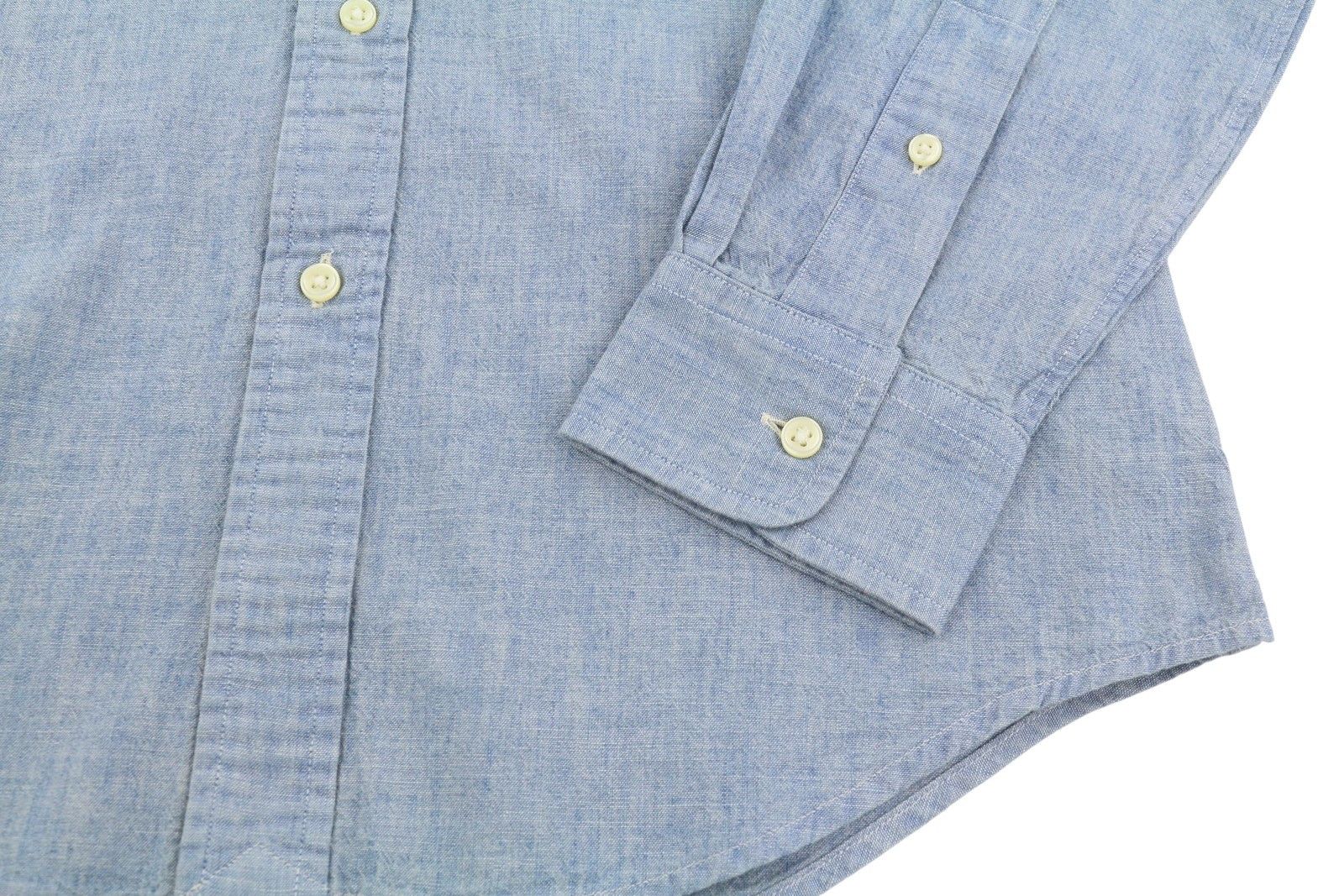 Ralph Lauren CORE REPLEN XL Blue Faded Button-Down Custom Fit 86997 Size US XL / EU 56 / 4 - 5 Thumbnail