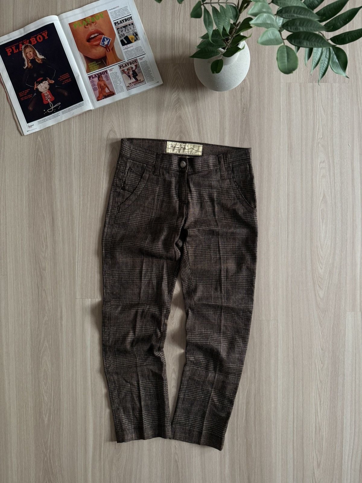 Jacob Cohen Vintage RARE Jacob Cohen Wool Pants 90s Size 27" / US 4 / IT 40 - 4 Thumbnail