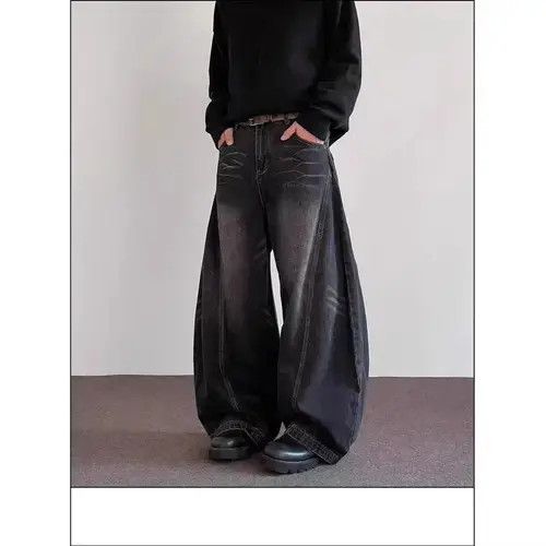 Jean High street Y2K slouchy slouchy machete baggy jeans Size US 32 / EU 48 - 4 Thumbnail