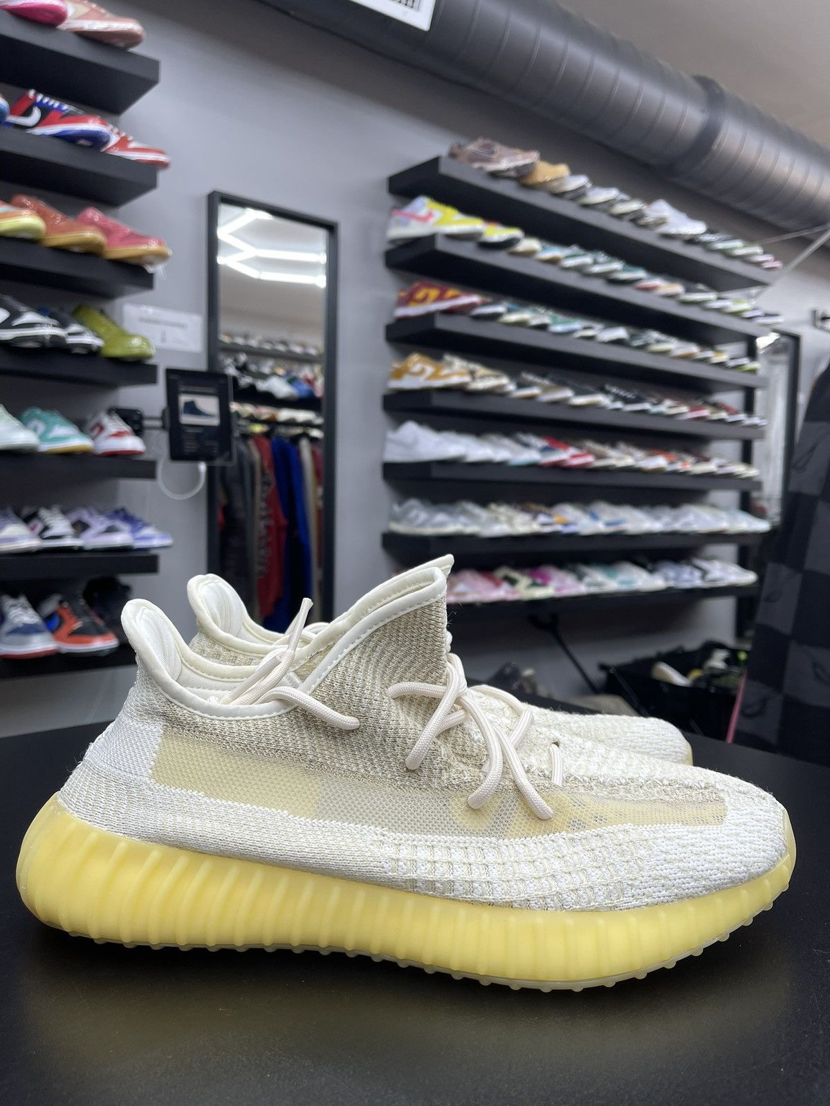 Adidas Size 11 - Adidas Yeezy Boost 350 Natural Size US 11 / EU 44 - 3 Thumbnail