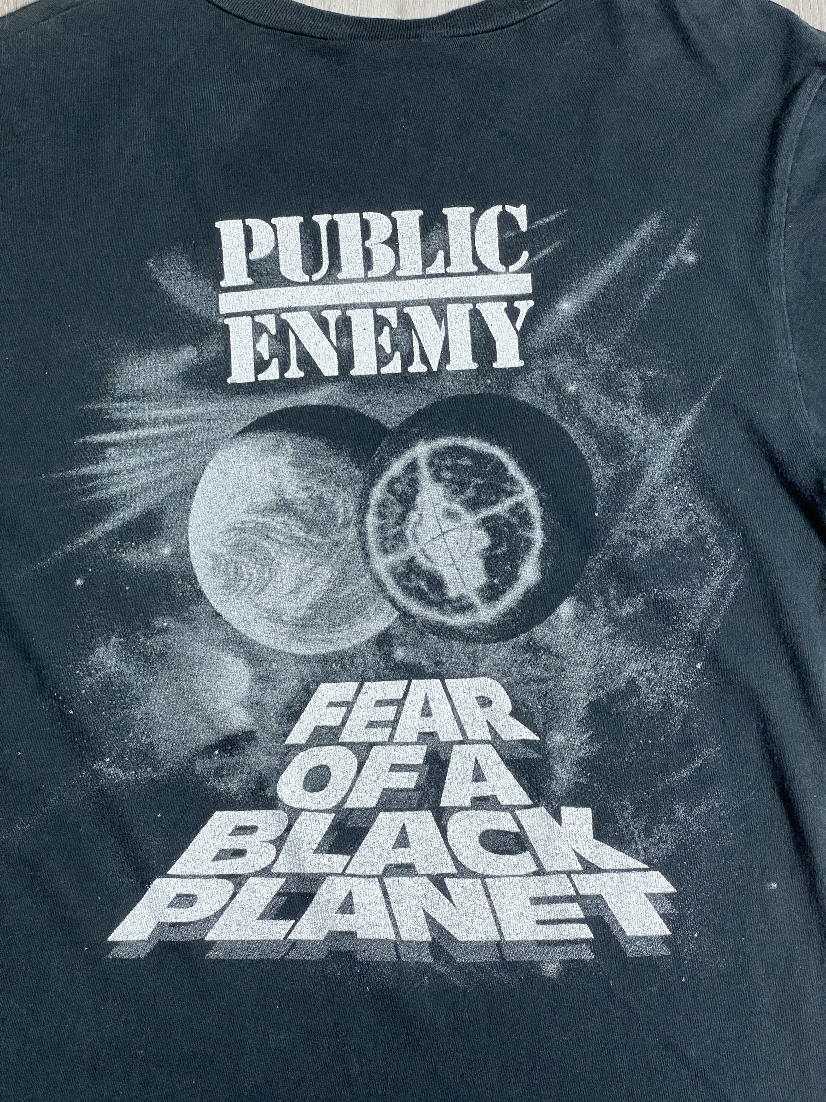 Rap Tees VTG Public Enemy Fear of a Black Planet Rap Tee (XS) GTME603 Size US XS / EU 42 / 0 - 7 Thumbnail