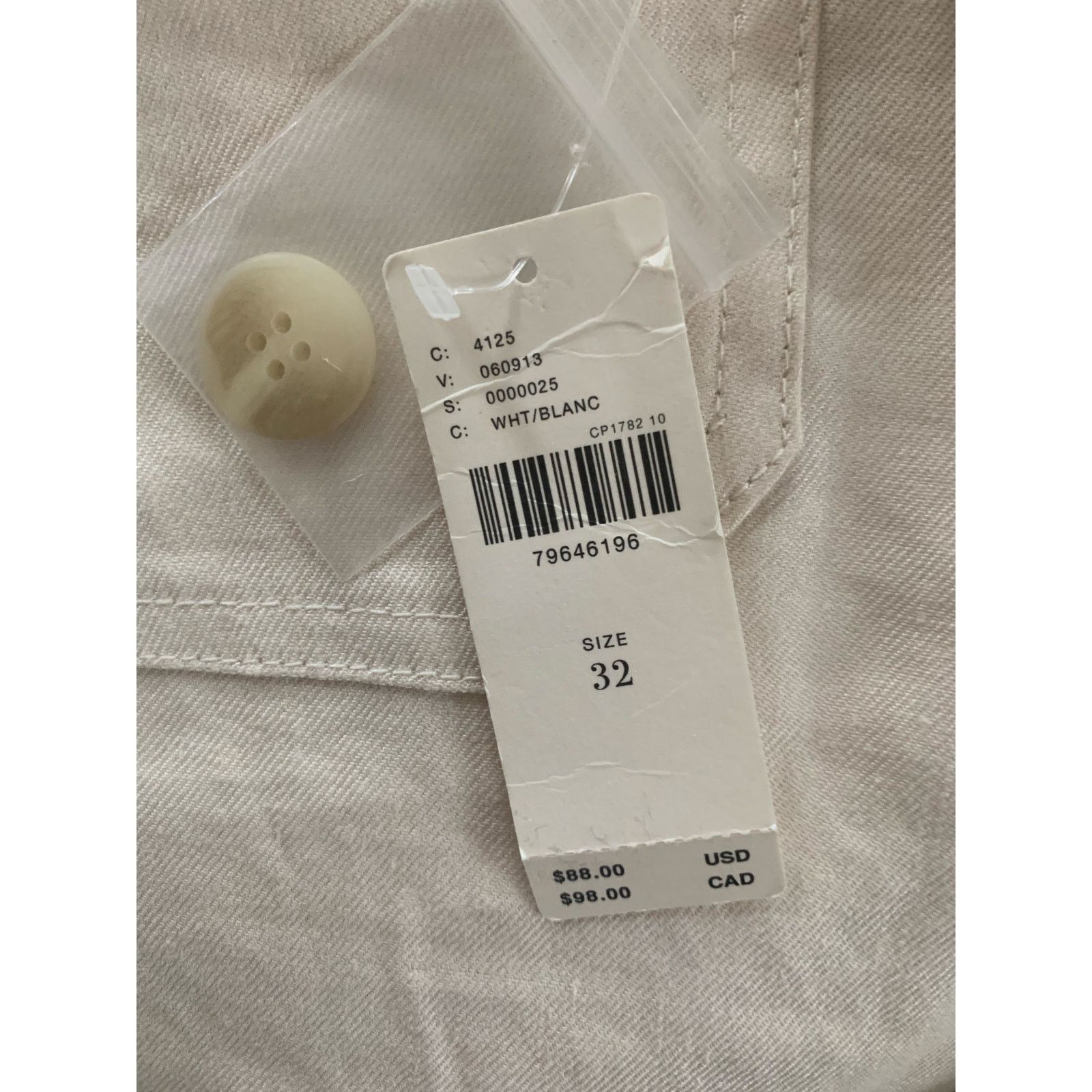 Anthropologie NWT Anthropologie The Colette Linen Blend Shorts by Maeve Size 32" / US 10 / IT 46 - 4 Thumbnail