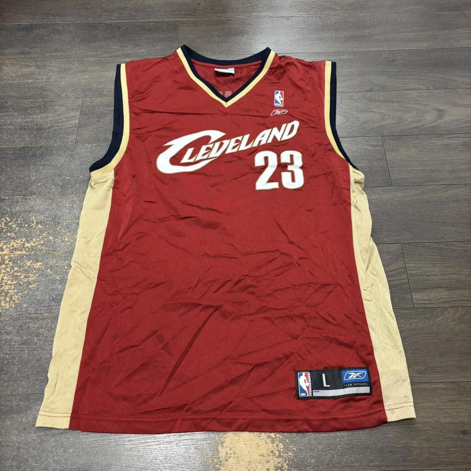 Reebok Vintage Cleveland cavaliers Lebron James Reebok jersey L 00s Size US L / EU 52-54 / 3 - 3 Thumbnail