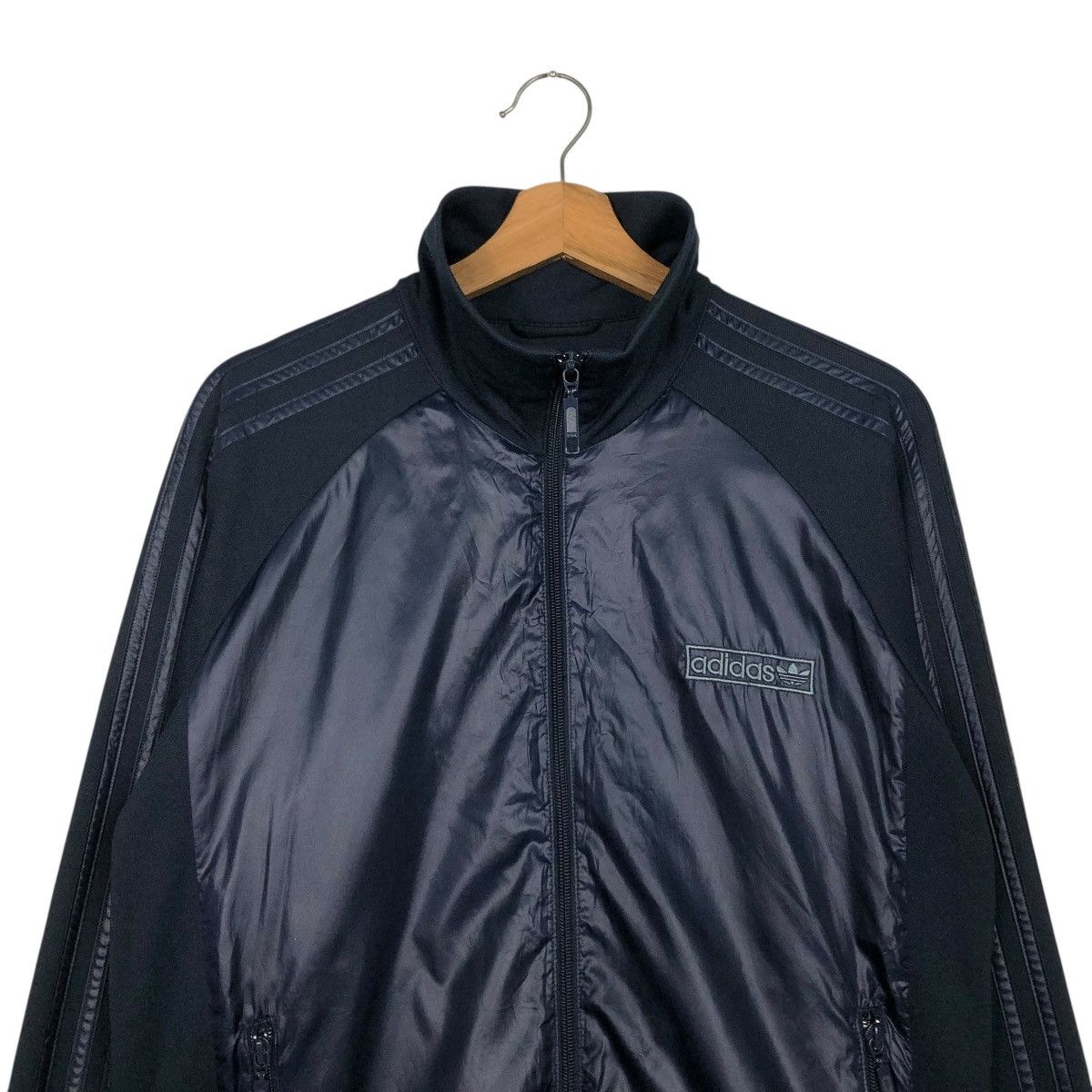 Adidas 🔥VINTAGE BOMBER JACKET ZIPPER ADIDAS Size US L / EU 52-54 / 3 - 5 Thumbnail