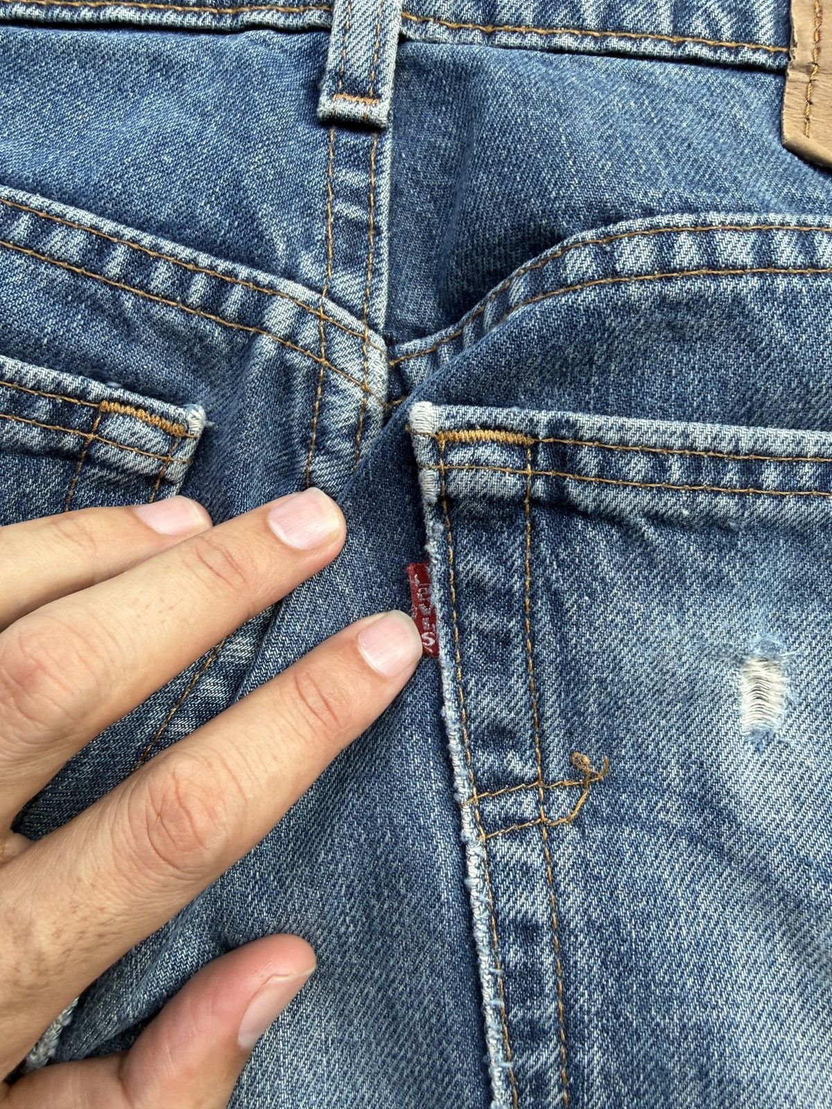 Levi's Vintage Clothing Vintage Levi’s 519 Jeans Made in USA Size US 32 / EU 48 - 5 Thumbnail