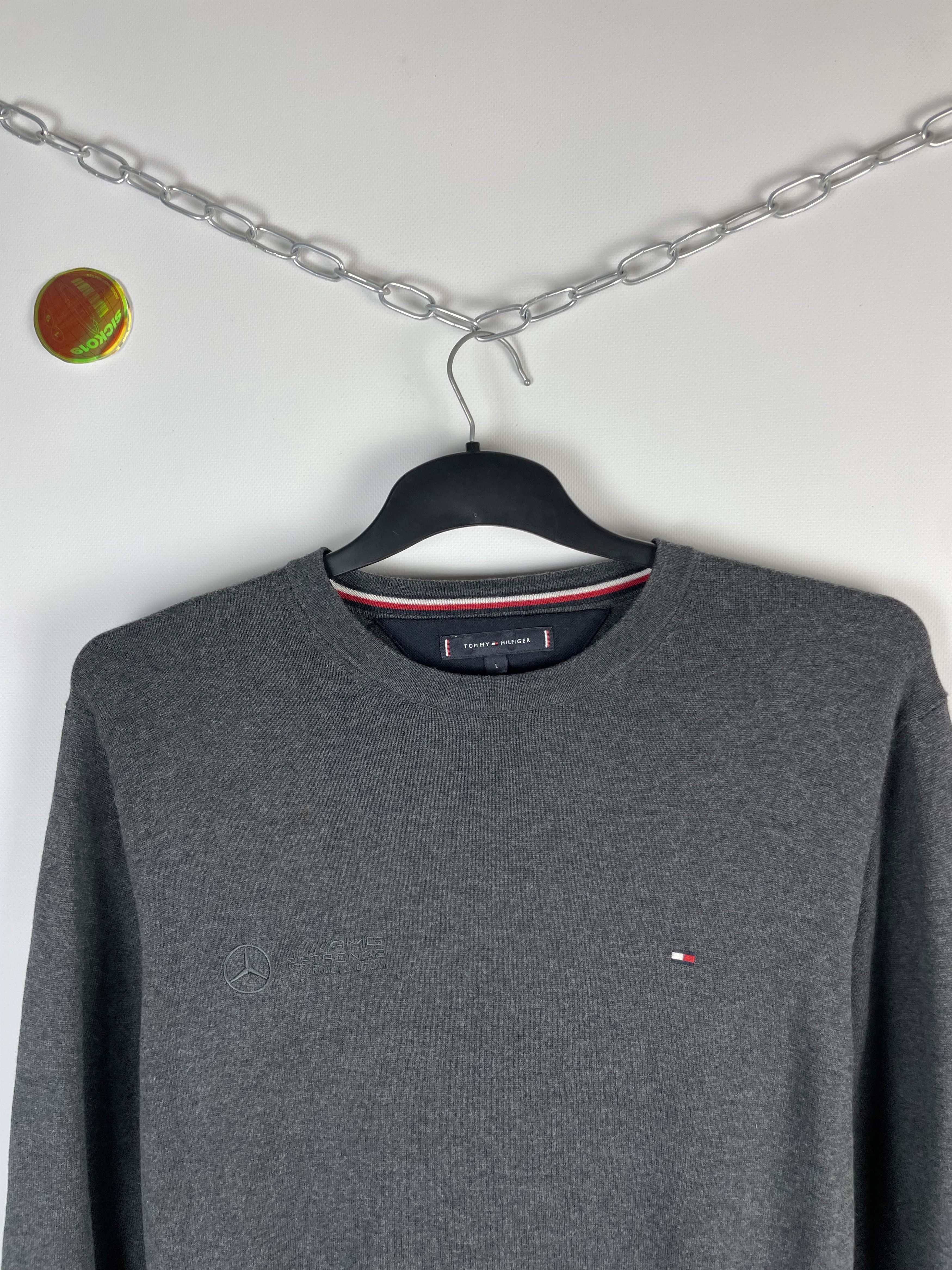 Tommy Hilfiger Vintage Tommy Hilfiger Sweater Size US L / EU 52-54 / 3 - 3 Thumbnail