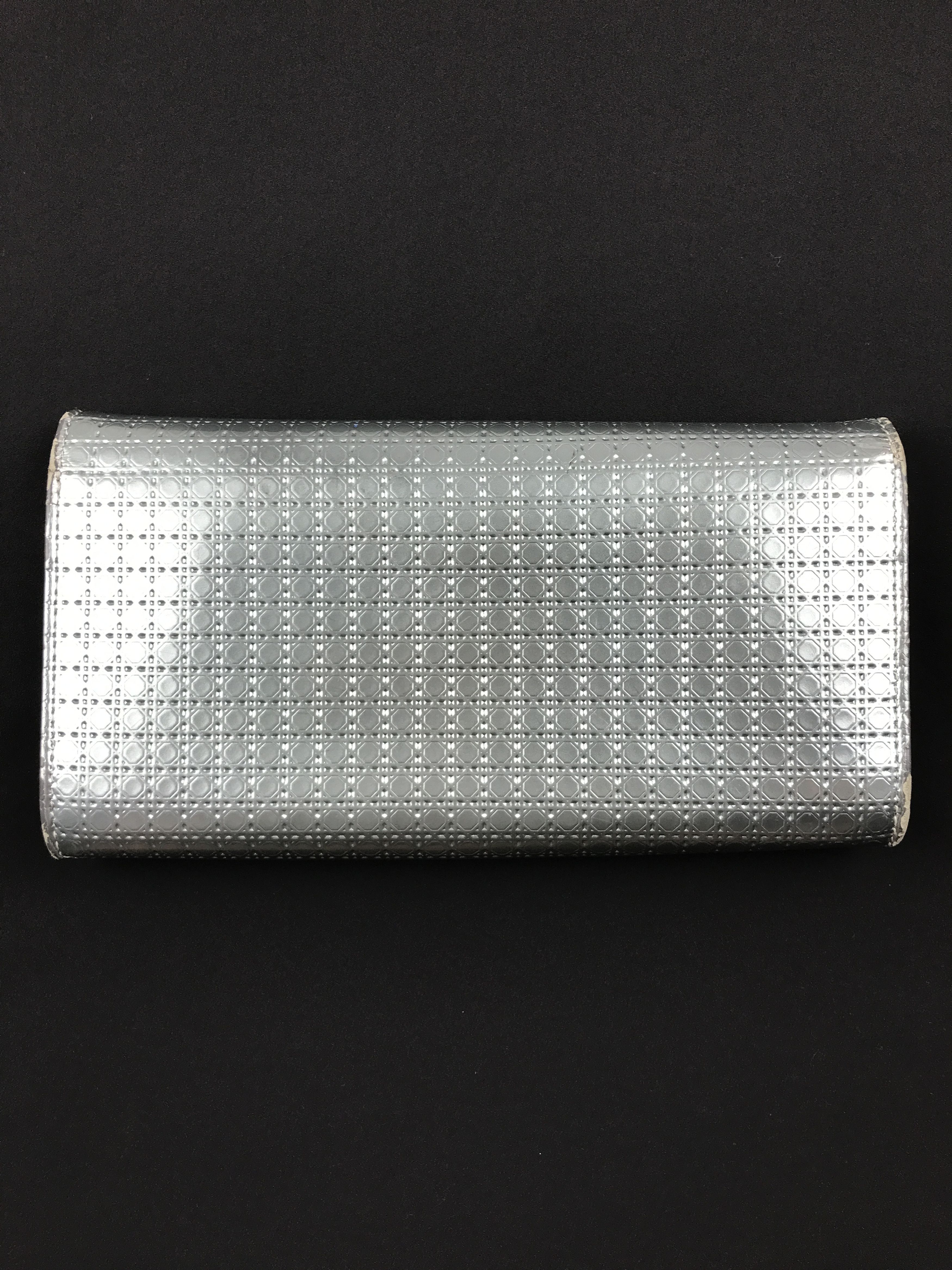 Christian Dior Monsieur Christian Dior Micro-Cannage Clutch Bag Without Chain Size ONE SIZE - 2 Thumbnail