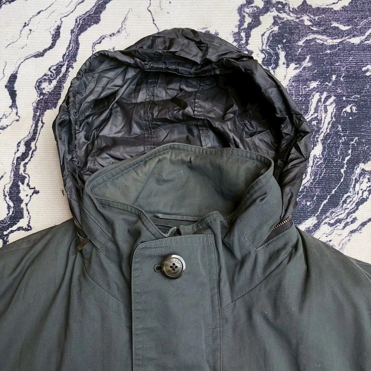 Burberry Burberry’s Vintage Parka with Hidden Hood & Nova Check Liner Size US L / EU 52-54 / 3 - 3 Thumbnail