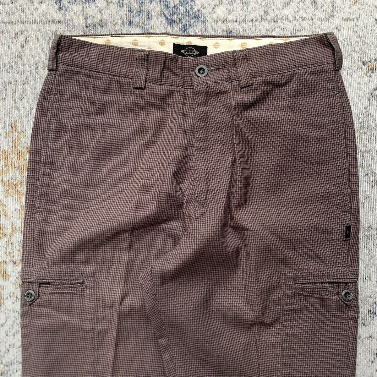 Hysteric Glamour × Japanese Brand Rare 2000s Hysteric Glamour Cargo Tartan Pants Size 29" - 2 Thumbnail