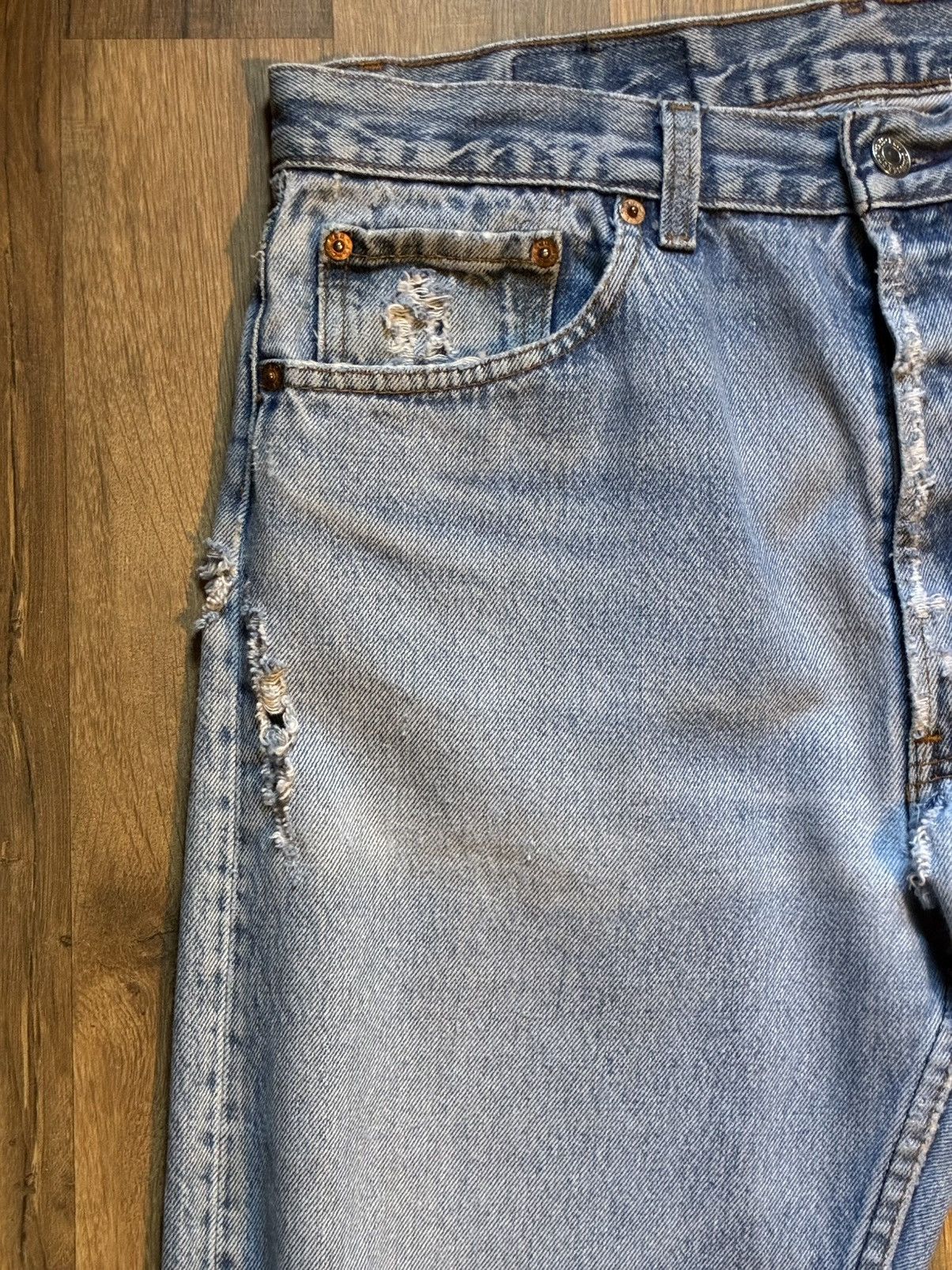 Levi's Vintage Clothing Vintage distressed Levi’s Size US 32 / EU 48 - 5 Thumbnail