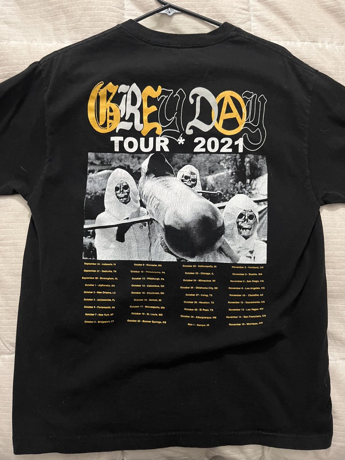 Band Tees Suicideboys Greyday 2021 Tshirt Size US M / EU 48-50 / 2 - 2 Thumbnail