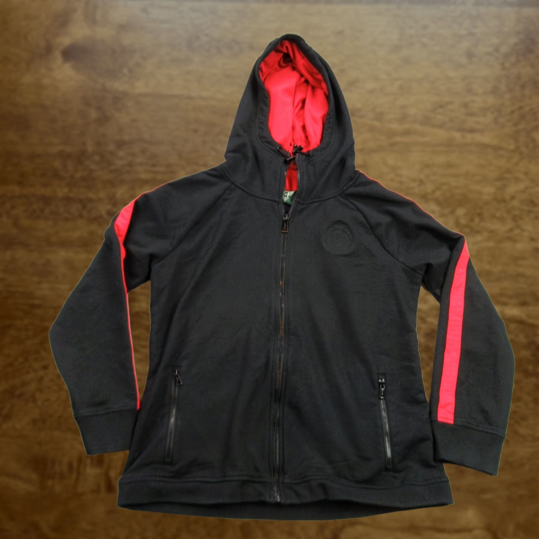 Ralph Lauren Ralph Lauren Jacket Womens Large Full Zip Long Sleeve Outdoors Hooded LRL Black Jacket Size XL / US 12-14 / IT 48-50 - 1 Thumbnail