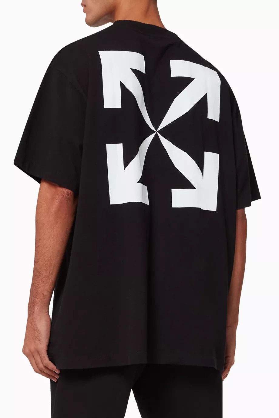 Off-White Black Mona Lisa Arrows Oversized T-Shirt Size US XXL / EU 58 / 5 - 5 Thumbnail