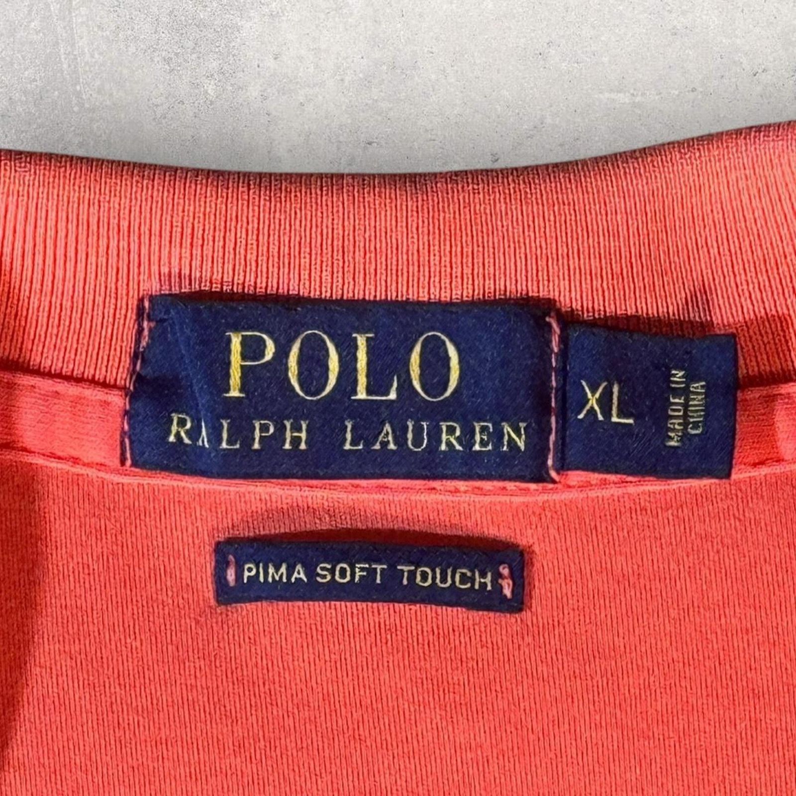 Polo Ralph Lauren Coral polo ralph lauren Size US XL / EU 56 / 4 - 4 Thumbnail
