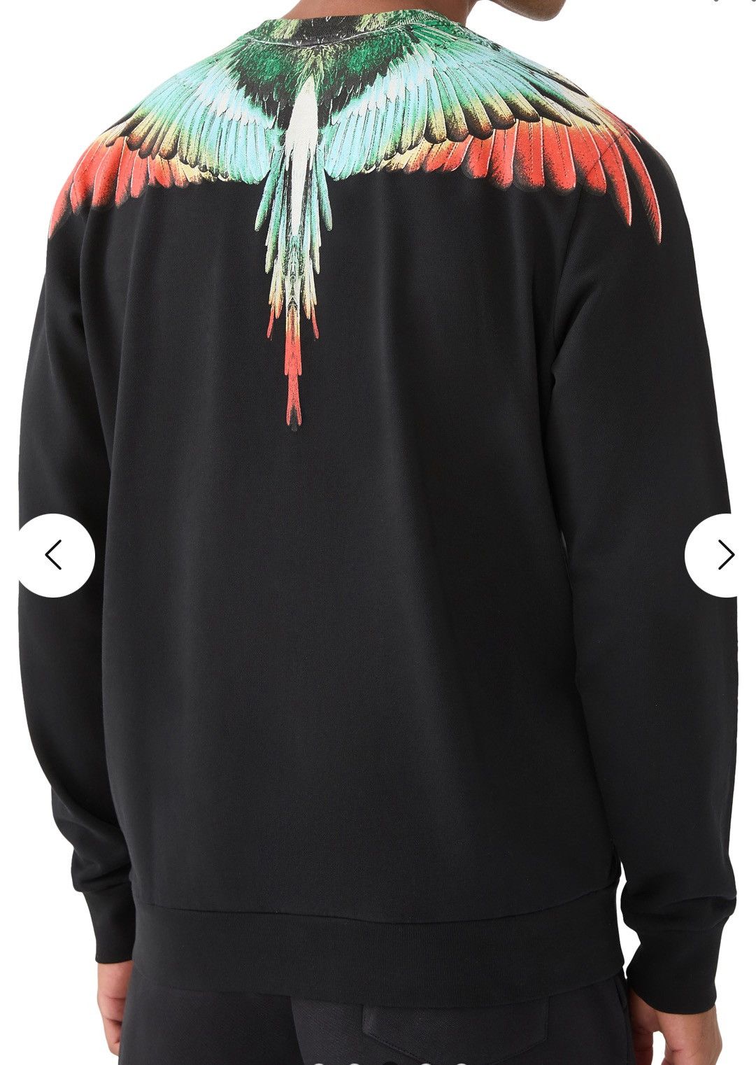 Marcelo Burlon Marcelo Burlon sweatshirt new with tags XL black icon wings Size US XL / EU 56 / 4 - 3 Thumbnail