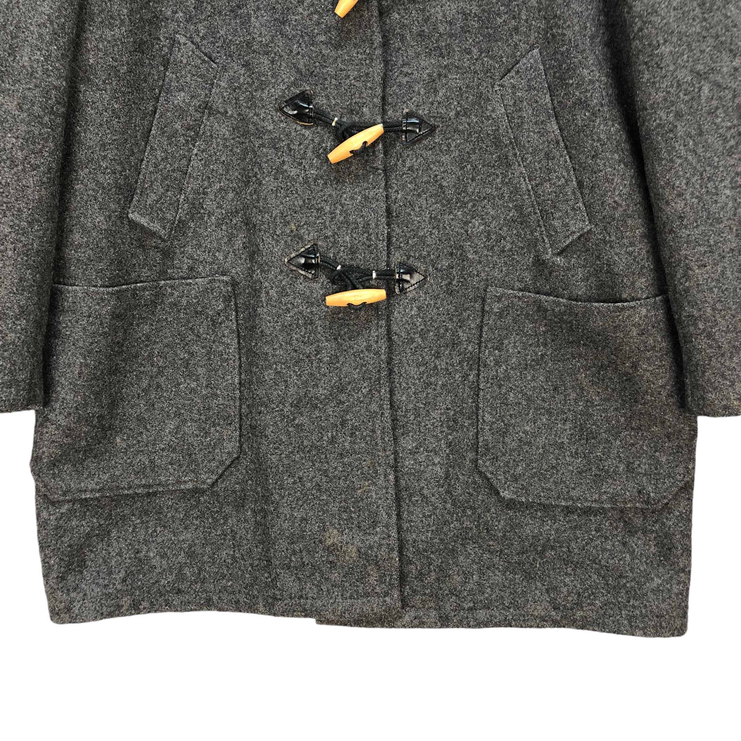 Schott SCHOTT USA WOOL DUFFLE COAT #7309-128 Size US L / EU 52-54 / 3 - 3 Thumbnail