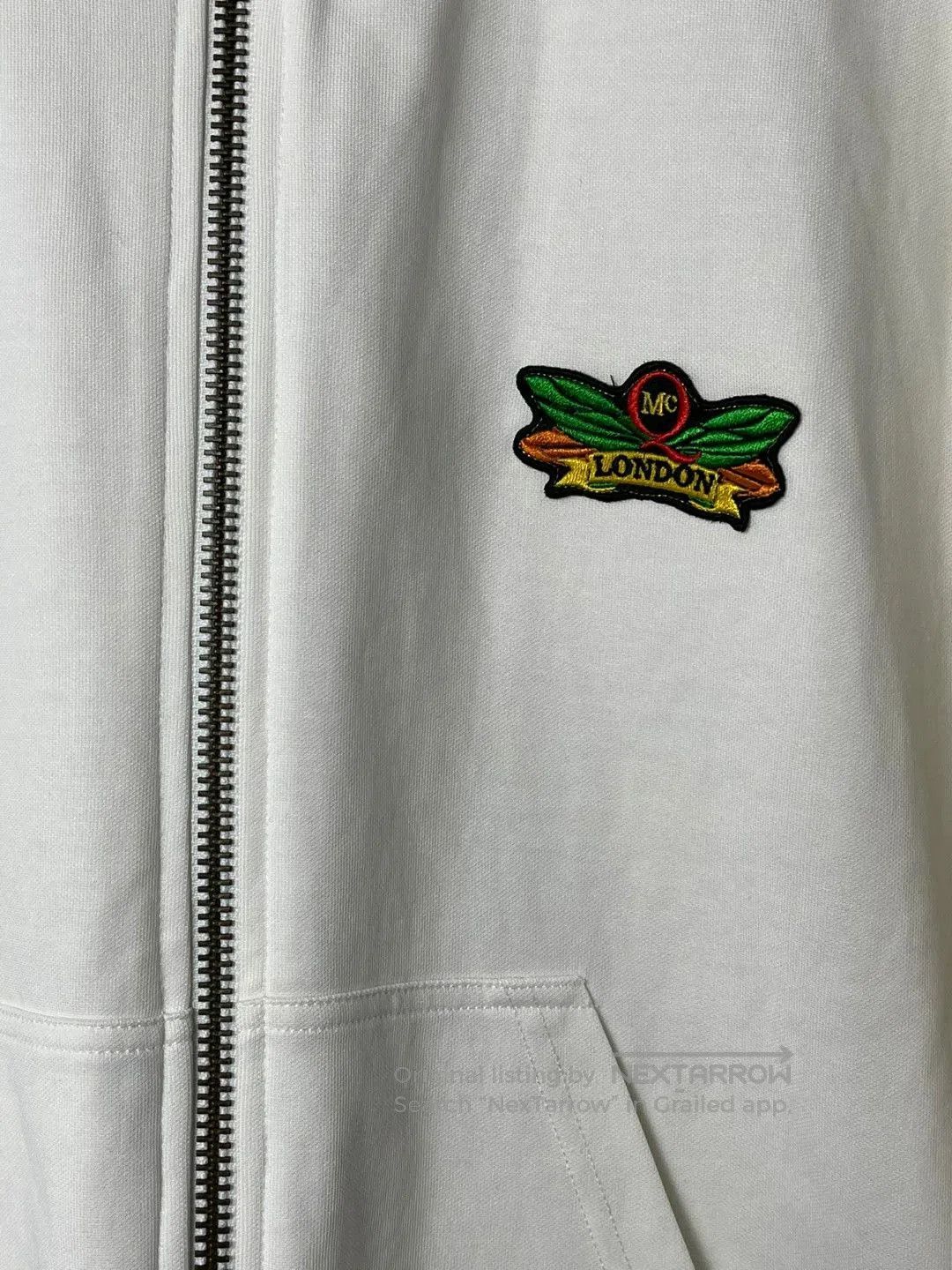 McQ Alexander McQueen Alexander McQueen White Zip Jacket. Size US M / EU 48-50 / 2 - 3 Thumbnail