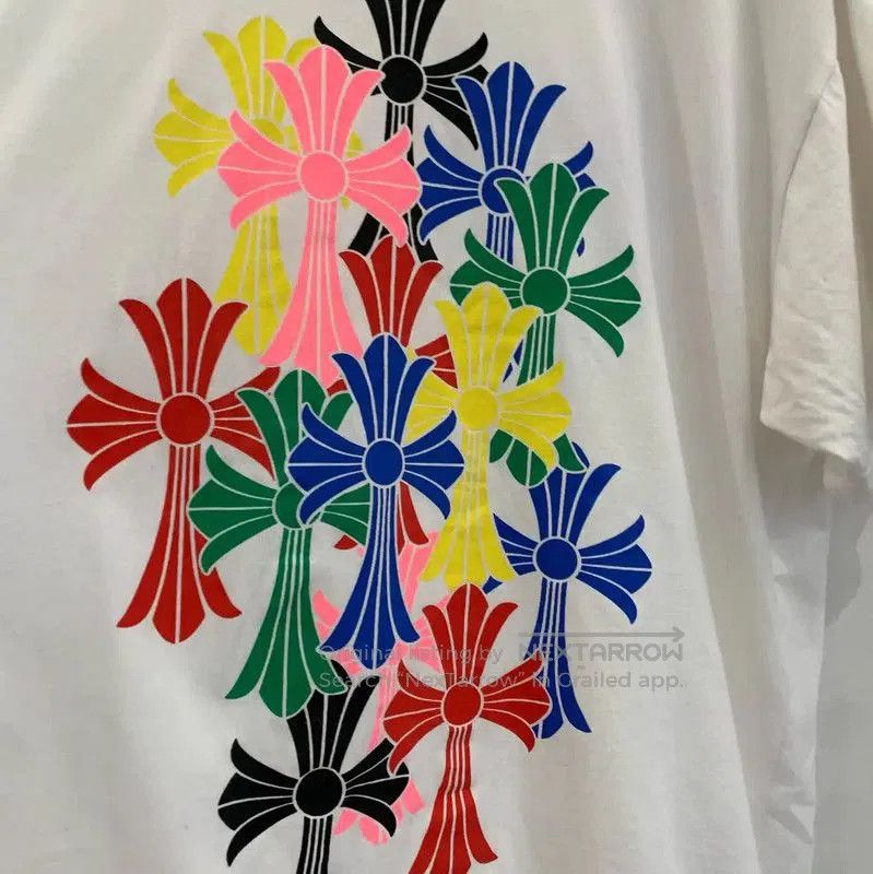 Chrome Hearts Chrome Hearts White Cotton Graphic T-Shirt . Size M / US 6-8 / IT 42-44 - 4 Thumbnail
