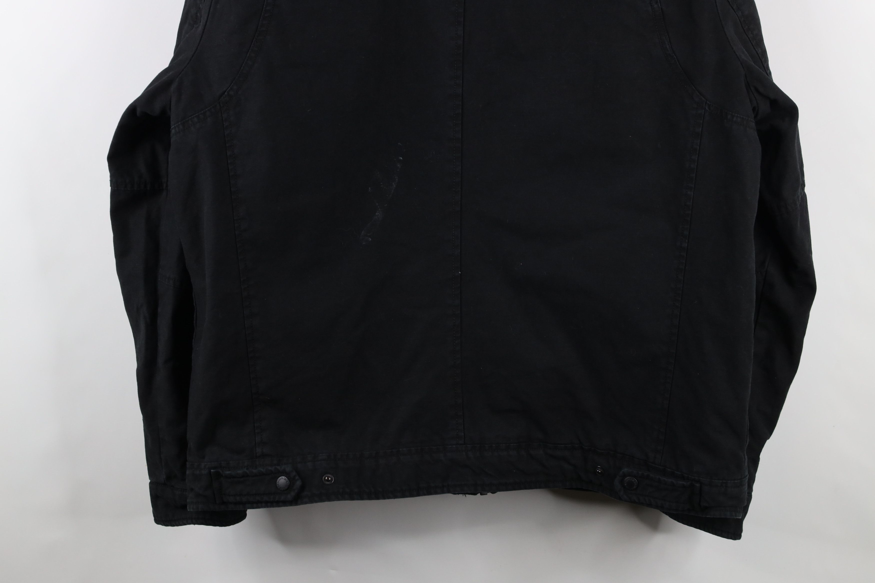Levi's × Vintage Vintage Y2K Levis Quilted Full Zip Chore Barn Jacket Black Size US XL / EU 56 / 4 - 16 Thumbnail