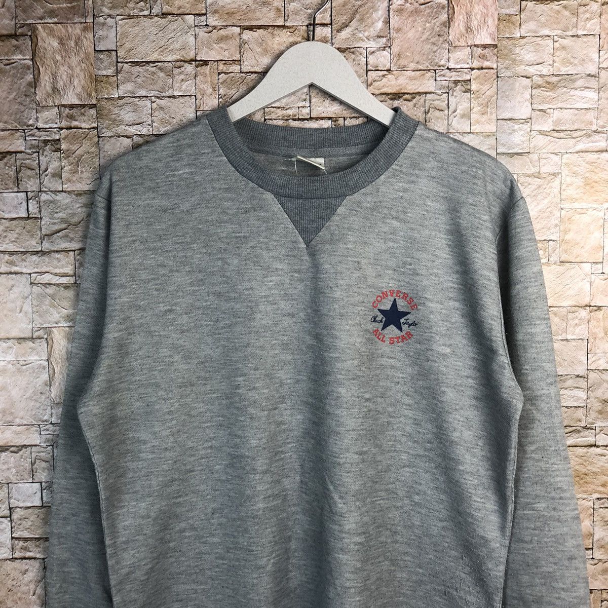 Converse Converse vintage Grey Sweatshirt #A174 Size US M / EU 48-50 / 2 - 5 Thumbnail