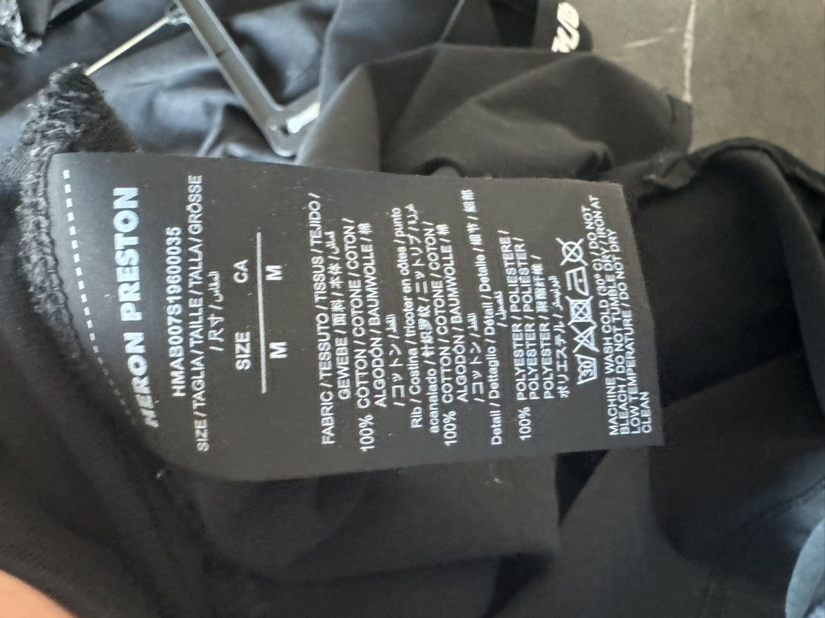 Heron Preston Black Embroidered Logo T-shirt Size US M / EU 48-50 / 2 - 6 Thumbnail