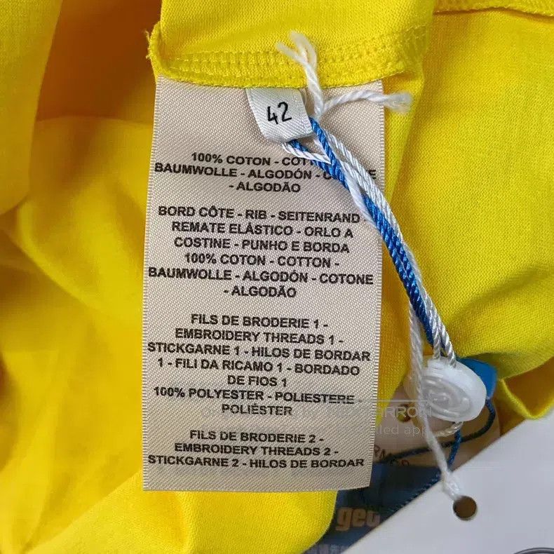 Hermes Hermes Cotton short sleeve, yellow Size M / US 6-8 / IT 42-44 - 5 Thumbnail