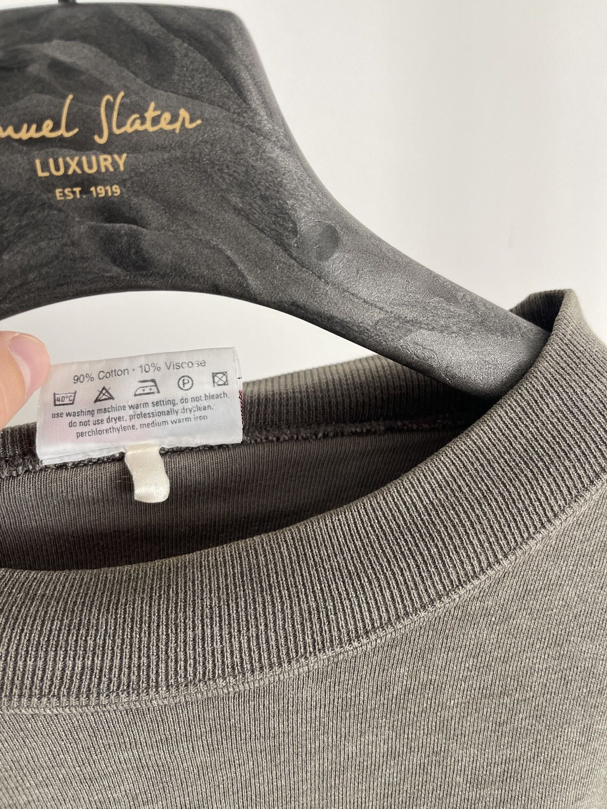 Hugo Boss Vintage rare 80s Hugo boss sweatshirt sweater grey Size US XL / EU 56 / 4 - 6 Thumbnail