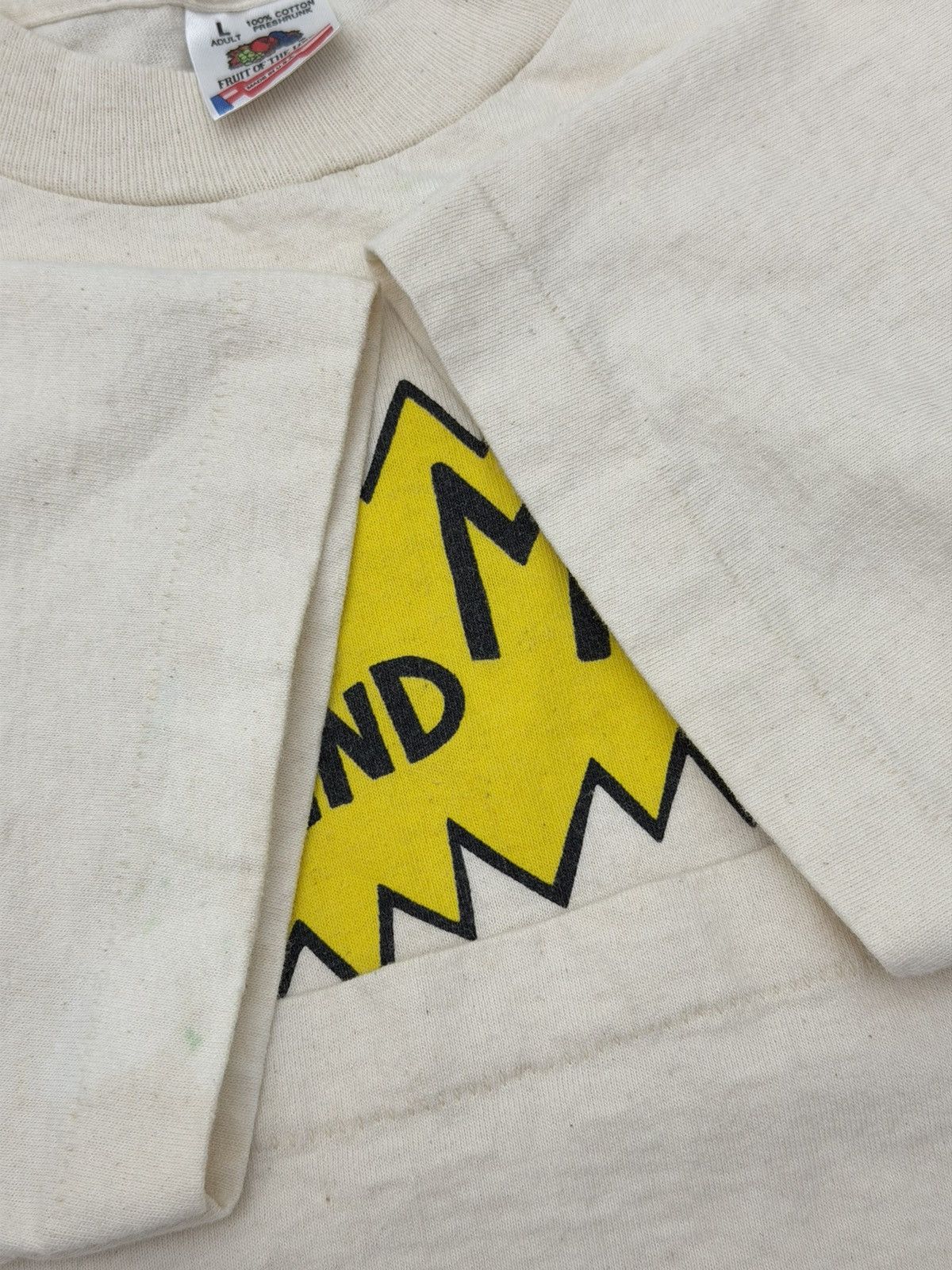 Fruit Of The Loom Vintage 90s Beavis And Meathead Rare Large KSHE95 Radio Tee Size US L / EU 52-54 / 3 - 8 Thumbnail