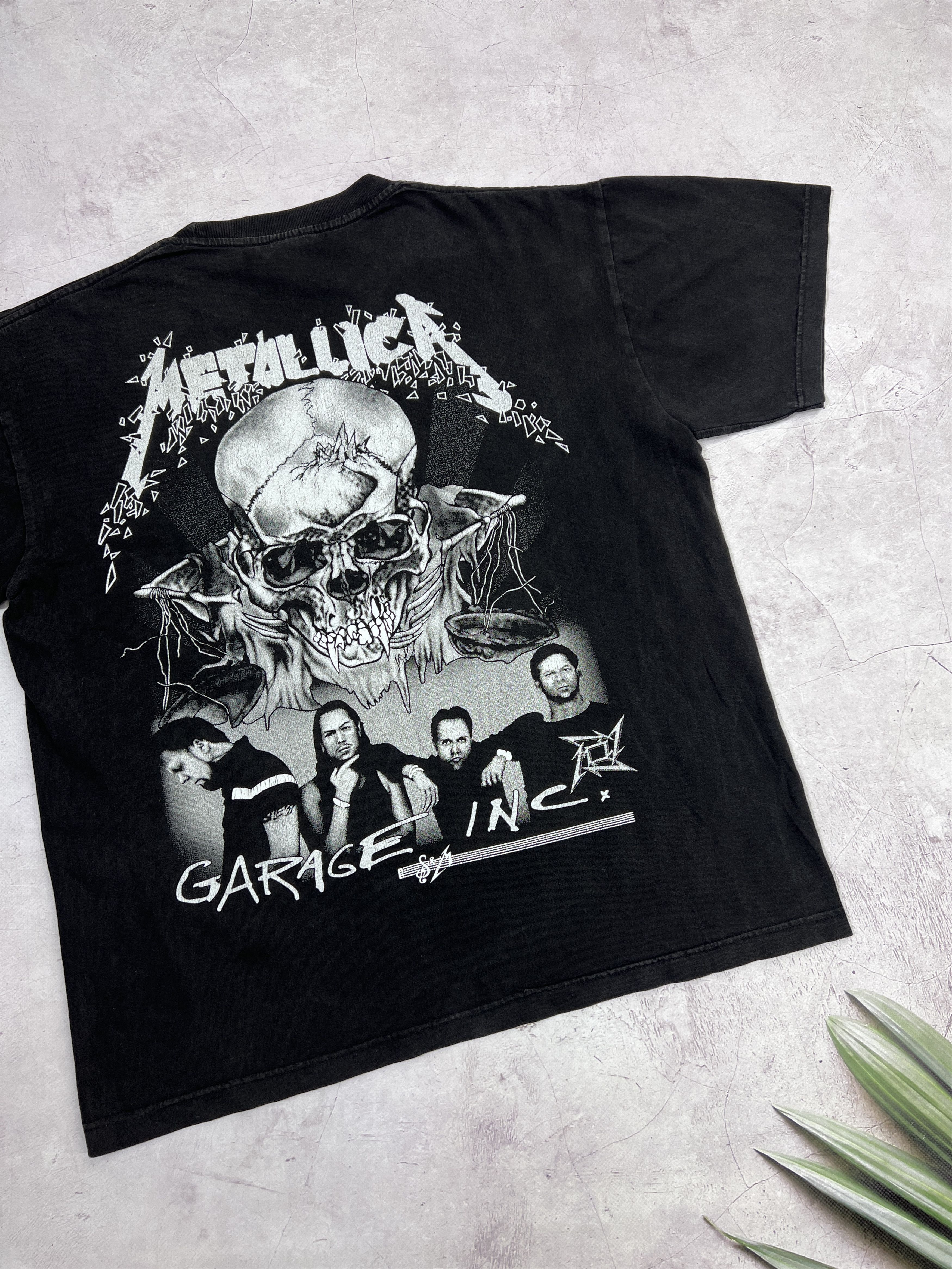 Giant × Metallica Y2K Metallica Rock T-Shirt Garage Inc Overprint Size US M / EU 48-50 / 2 - 12 Thumbnail