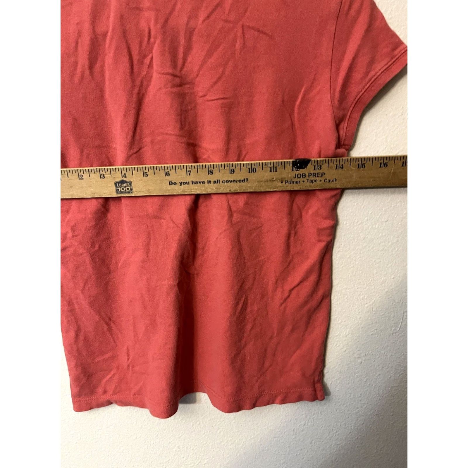 Aeropostale Aeropostale Polo Shirt Womens Salmon Short Sleeve - Size S Solid Vintage-Style Pink Shirt Womens Small Polo Size S / US 4 / IT 40 - 4 Thumbnail