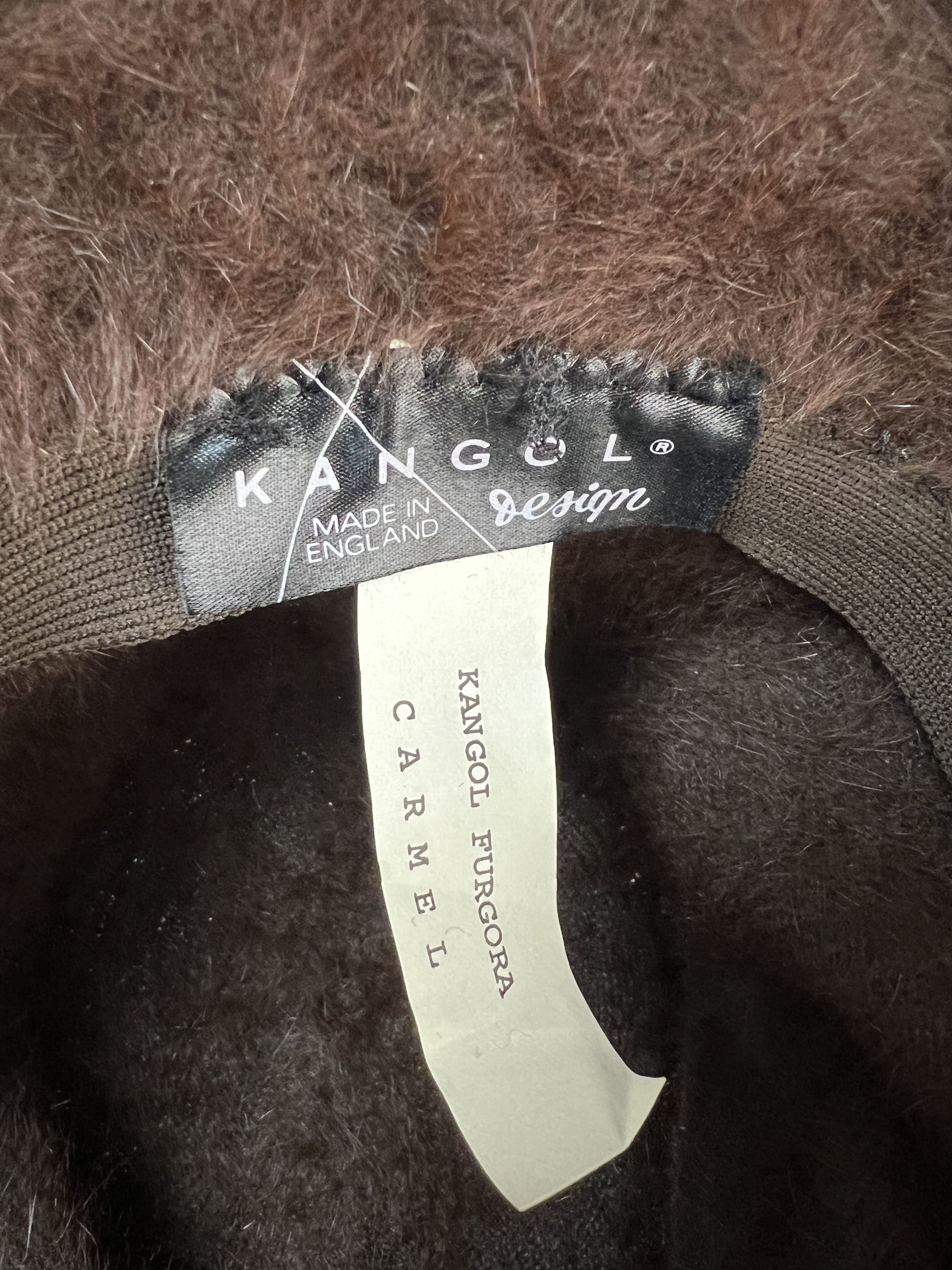 Kangol Kangol Furgora Vintage Carmel Rabbit Hair Angora Bucket Hat Size ONE SIZE - 10 Thumbnail