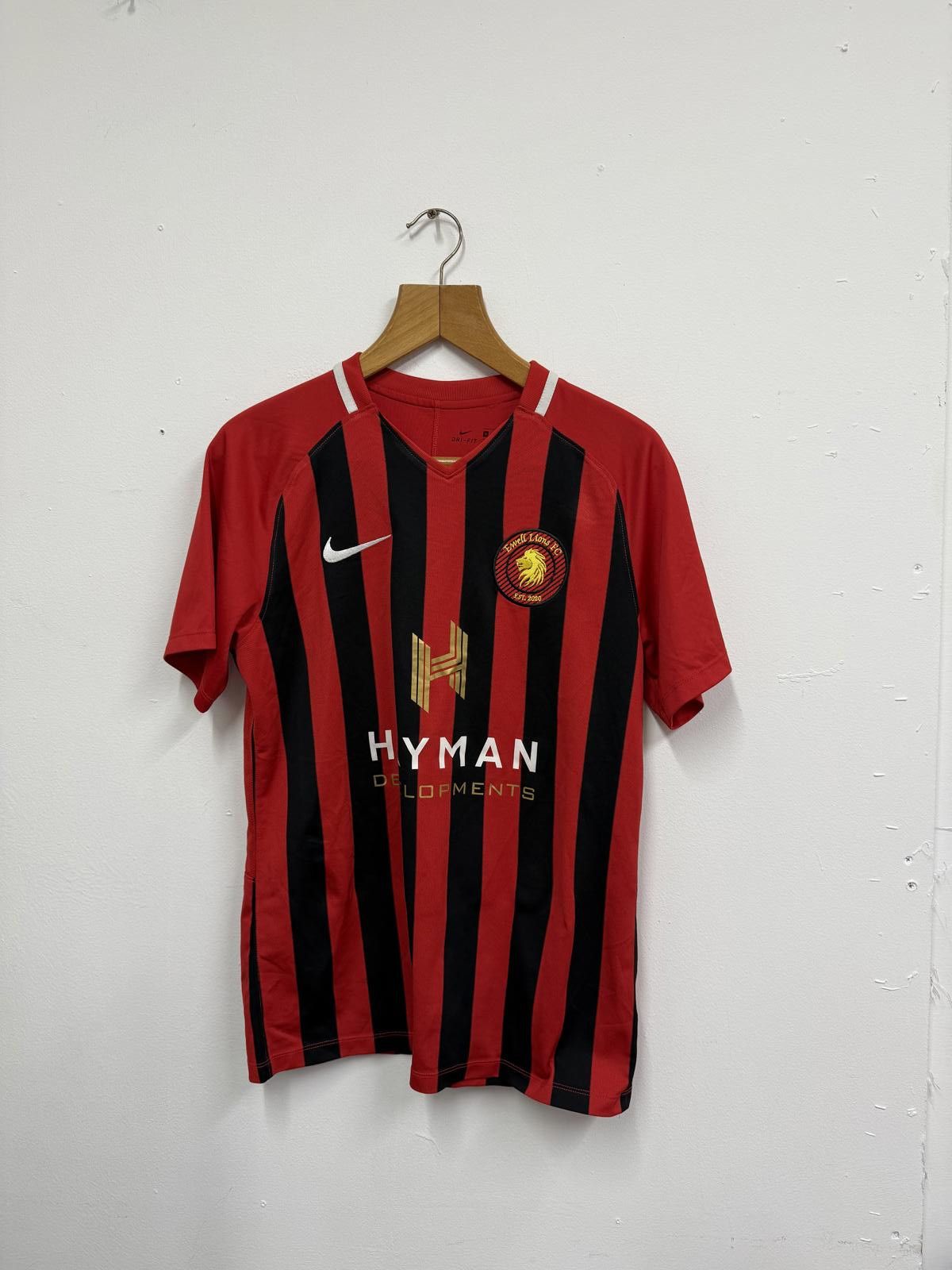 Nike Nike Dri-FIT Red and Black Striped Soccer Jersey Size US M / EU 48-50 / 2 - 1 Thumbnail
