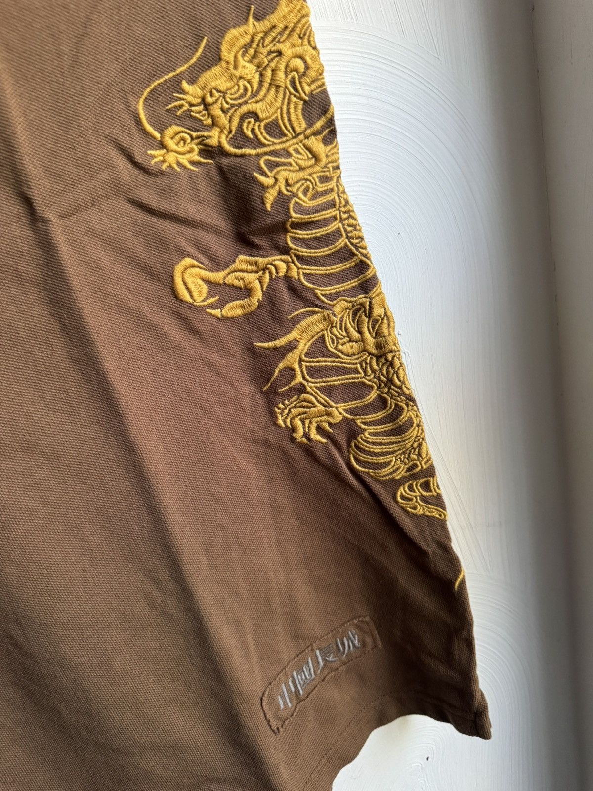 Supreme Supreme The Great China Wall Dragon Polo Brown Size US M / EU 48-50 / 2 - 3 Thumbnail