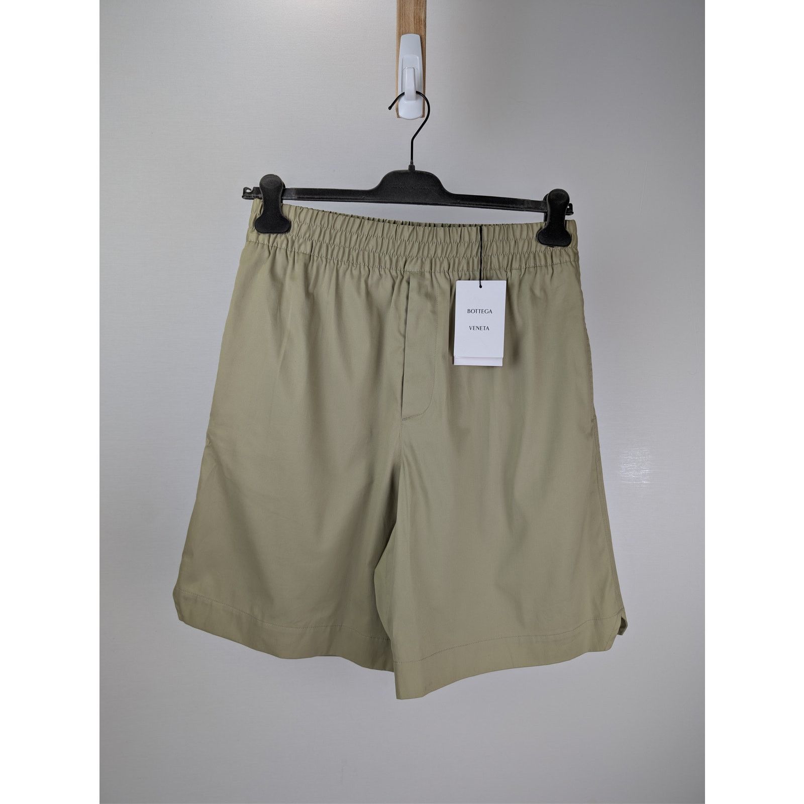Bottega Veneta o1rshd1 Soft Organic Cotton Shorts in Travertine Size US 32 / EU 48 - 1 Thumbnail