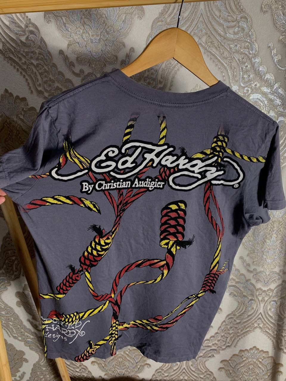 Ed Hardy ED HARDY CHRISTIAN AUDIGIER DESIGNER T-SHIRT JAPAN STYLE Y2K Size US S / EU 44-46 / 1 - 5 Thumbnail