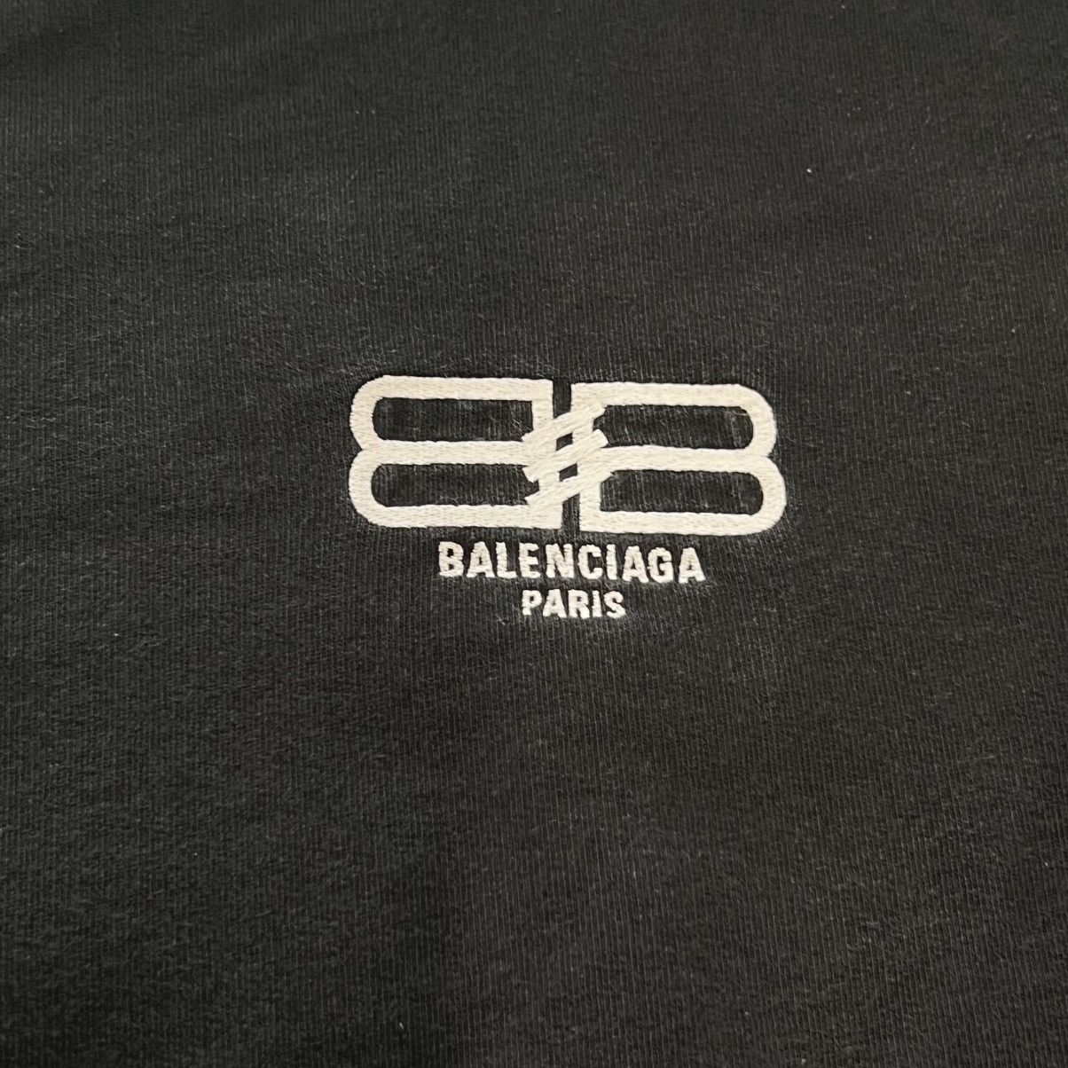 Balenciaga Balenciaga BB Pixel Embroidery Sweatshirt Black Size US L / EU 52-54 / 3 - 3 Thumbnail