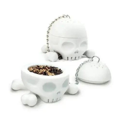 Japanese Brand Skull Head Shape Tea Strainer Bag Size ONE SIZE - 3 Thumbnail