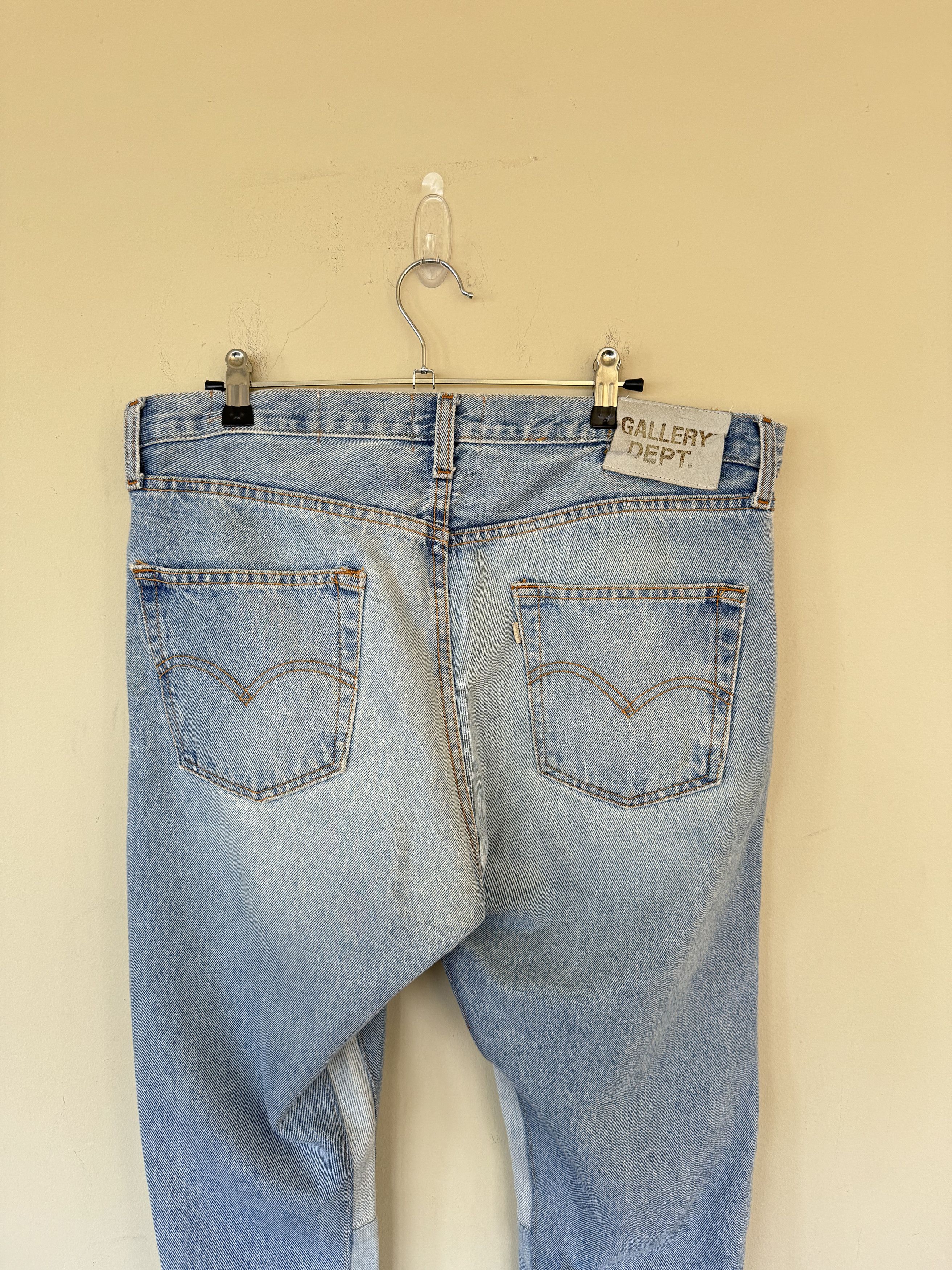 Gallery Dept. 1/1 Blue Gallery Dept Flare Denim Size US 34 / EU 50 - 6 Thumbnail
