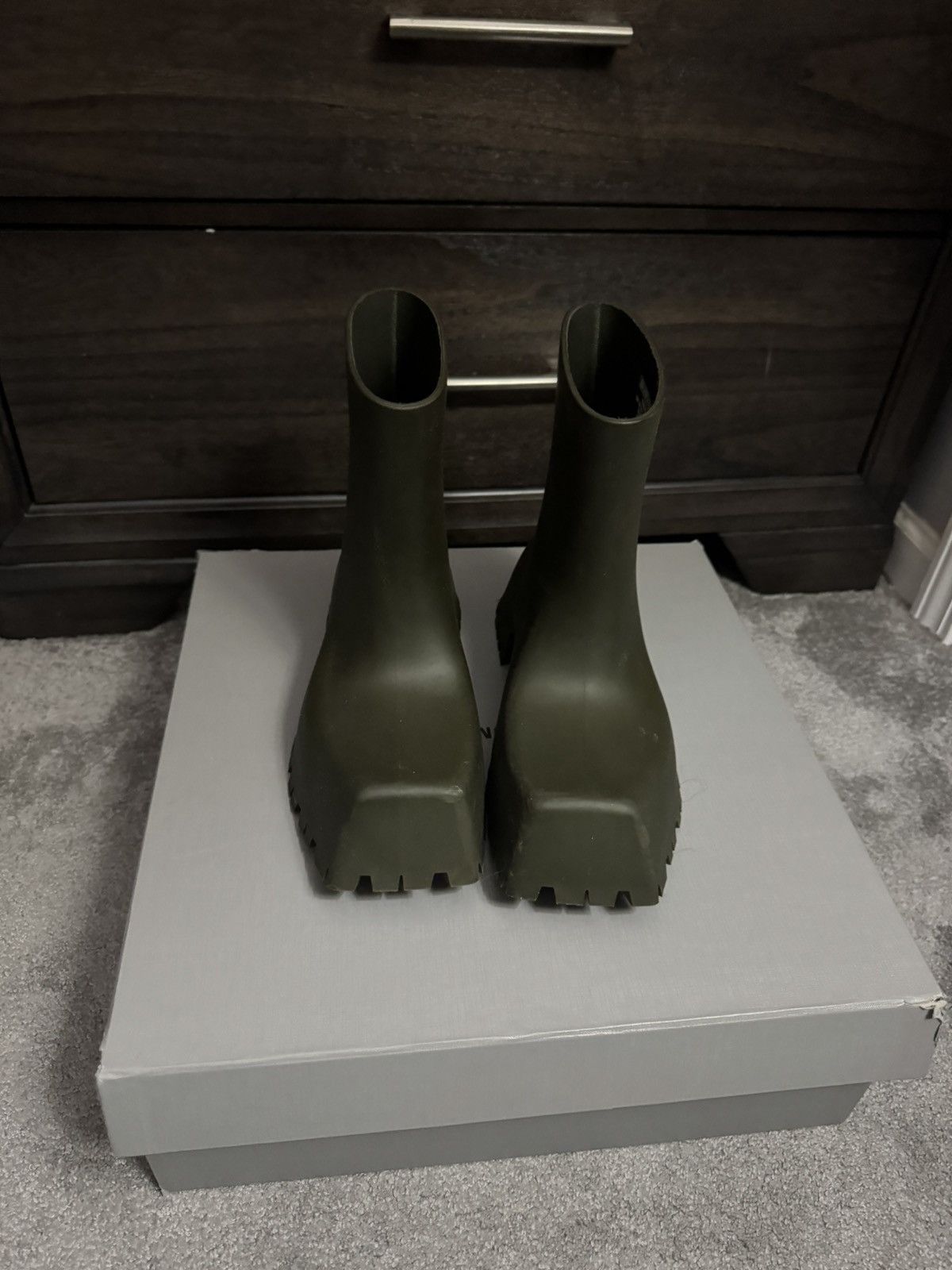 靴 balenciaga trooper 43 Balenciaga Trooper Rubber Boots | eBay