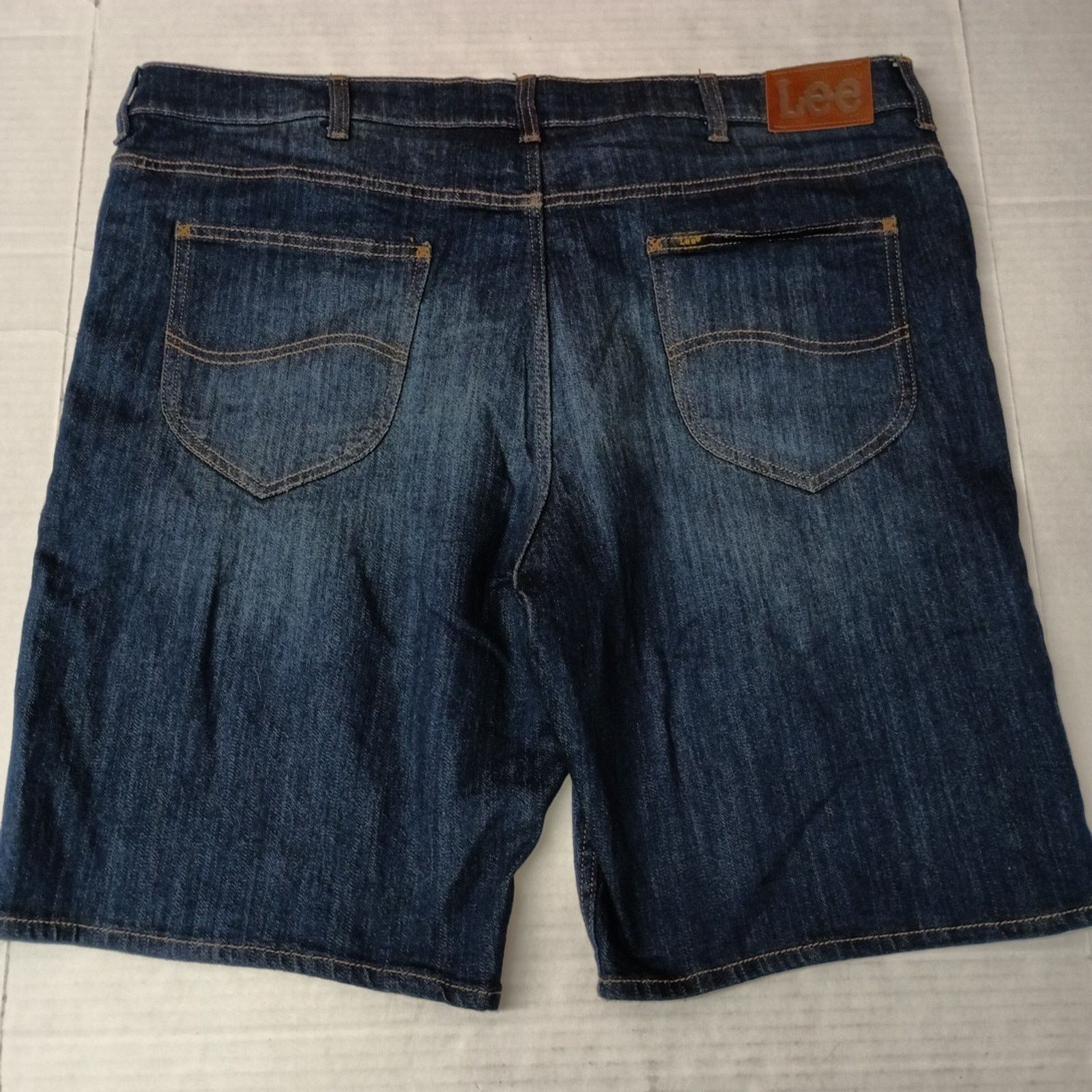 Lee Lee Men's Size 42 Regular Jean Shorts Blue 10" Inseam Denim Size US 42 / EU 58 - 4 Thumbnail