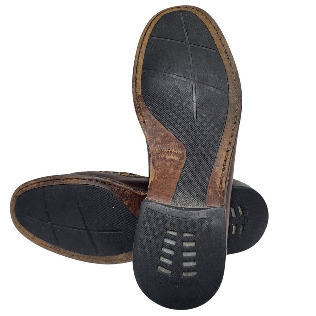 Johnston & Murphy Johnston and Murphy Dress 10 Tassel Leather Loafer #20-6236 Size US 10 / EU 43 - 5 Thumbnail