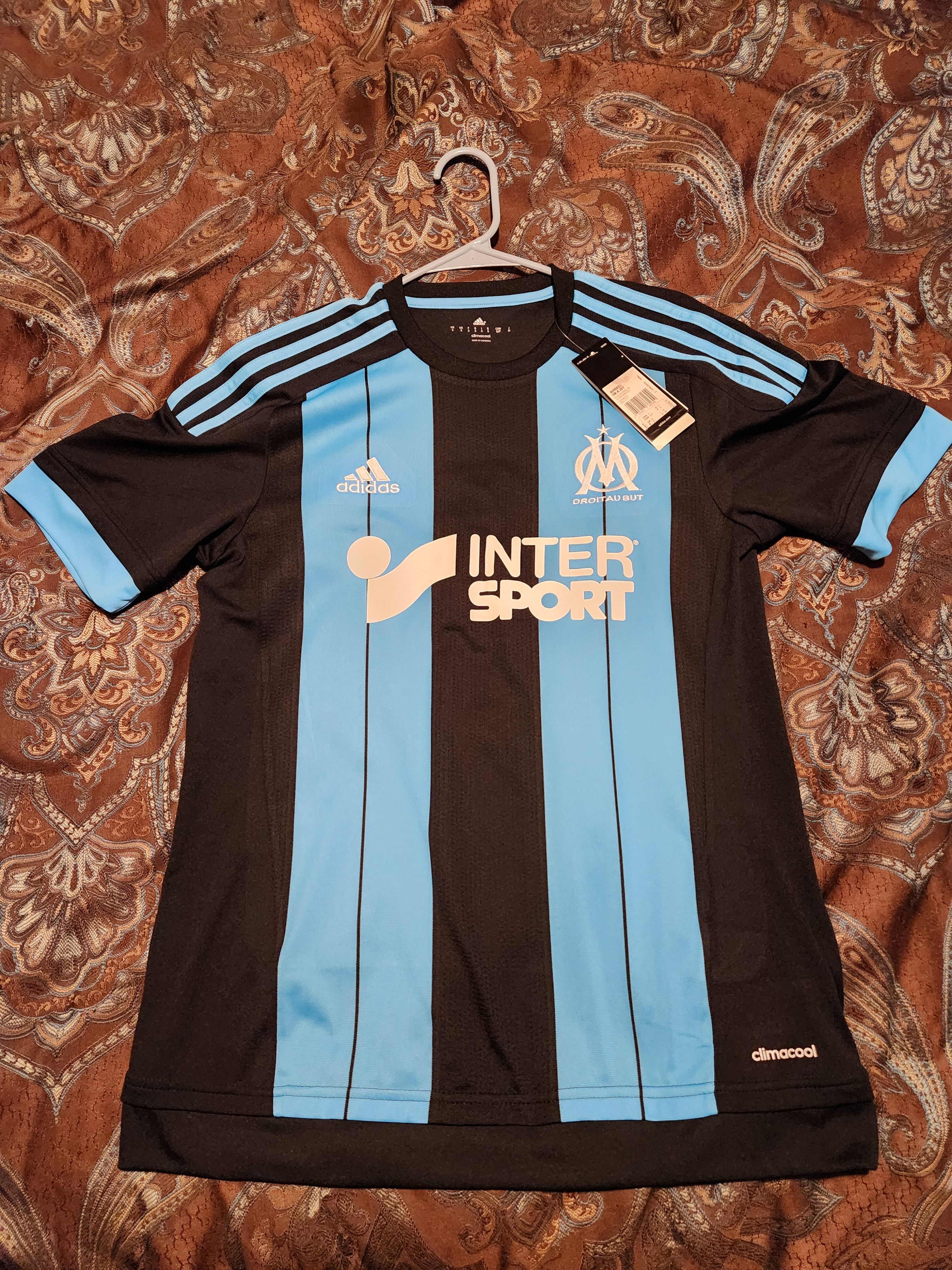 Adidas Olympique Marseille 2015/2016 Alessandrini Jersey Size S Size US S / EU 44-46 / 1 - 1 Thumbnail