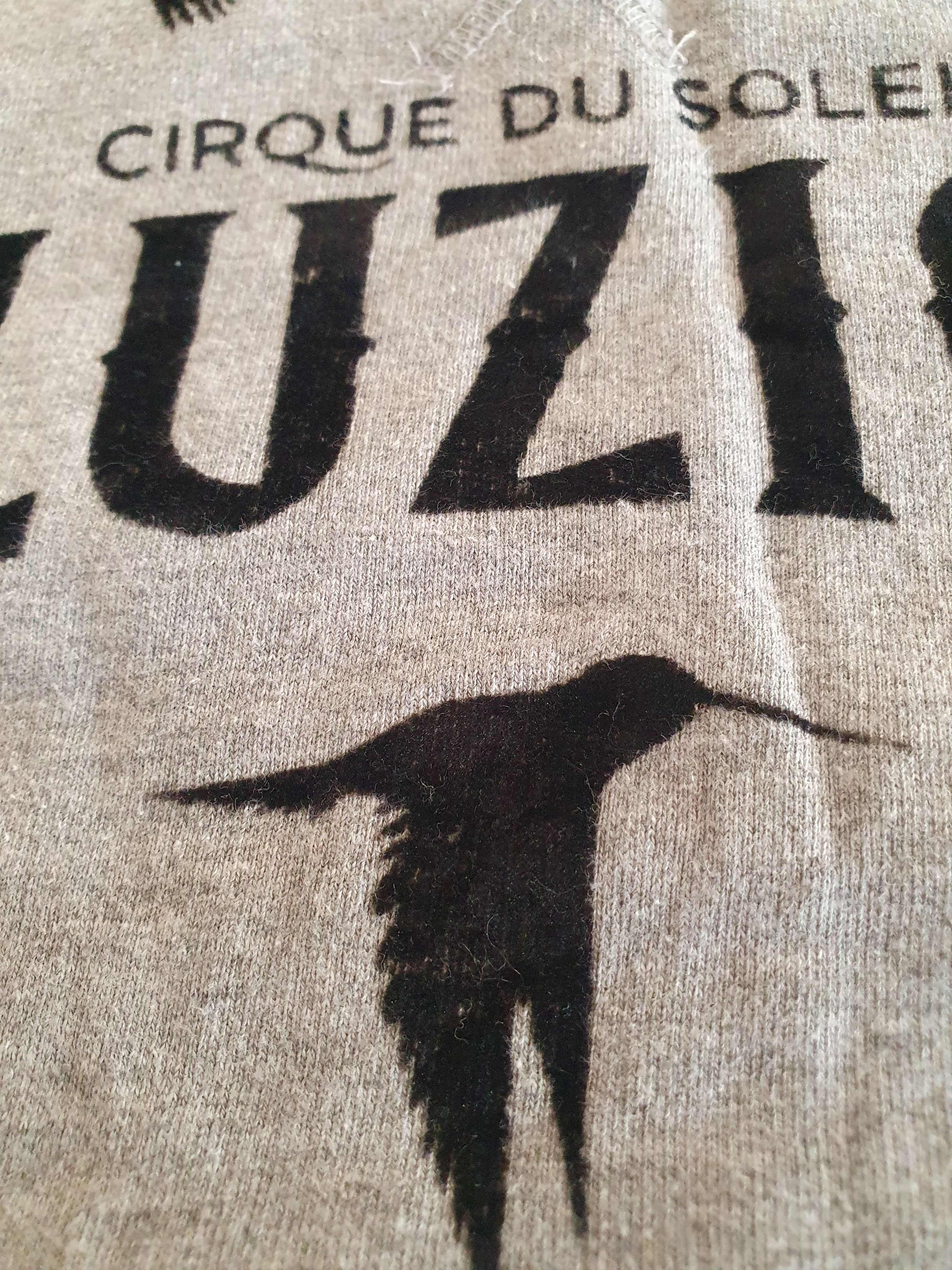 Other Cirque Du Soleil Luzia Gray Sweatshirt Black Velvet Birds Size US XL / EU 56 / 4 - 8 Thumbnail