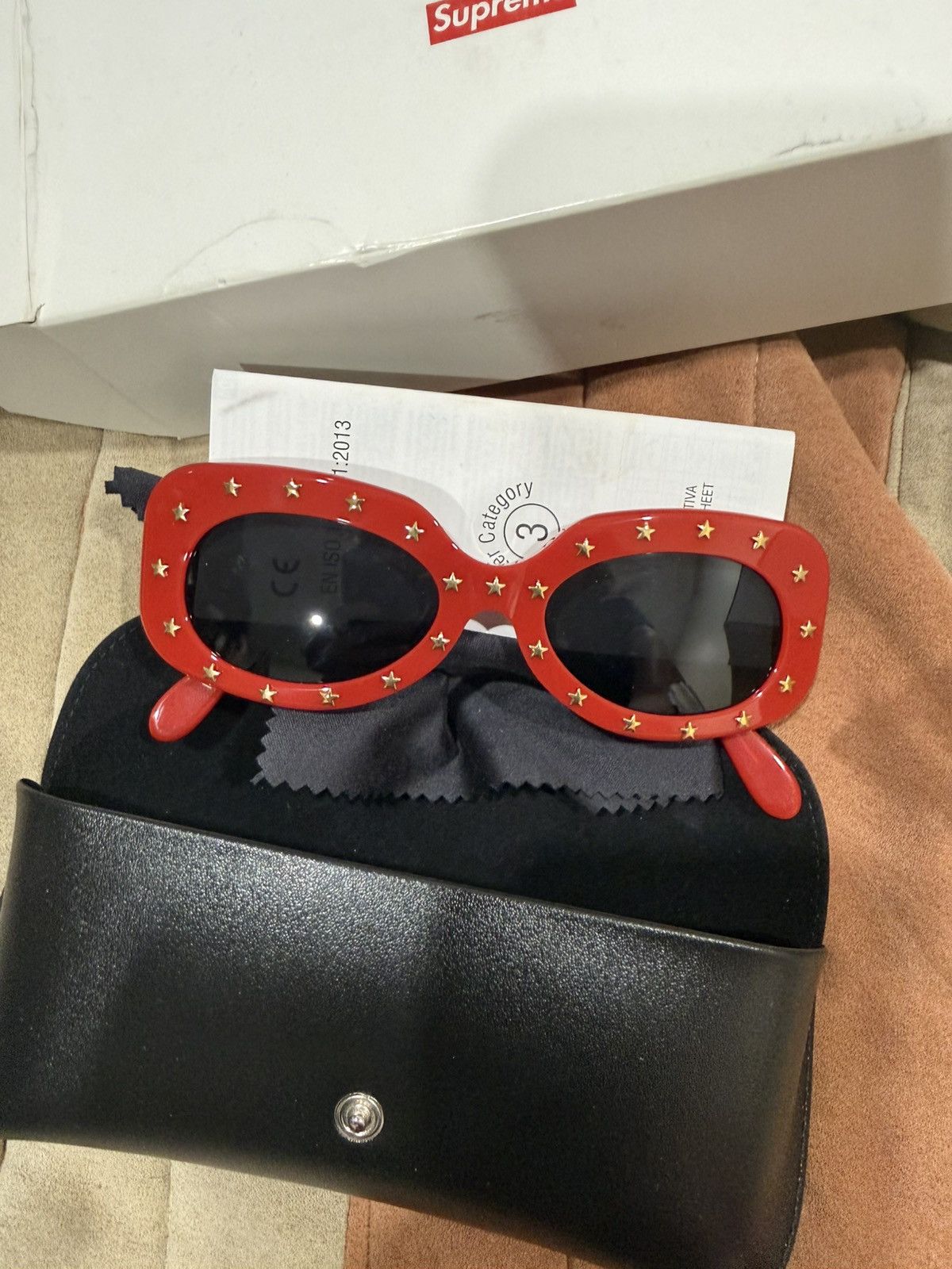 Supreme Supreme Royale Glasses Red SS18 Size ONE SIZE - 1 Thumbnail