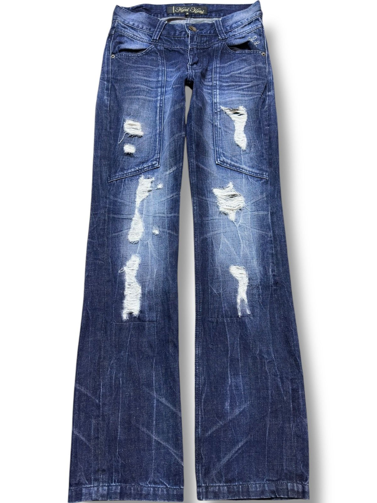 Karl Kani Vintage Karl Kani King Of Black Grunge Denim Size US 30 / EU 46 - 1 Thumbnail