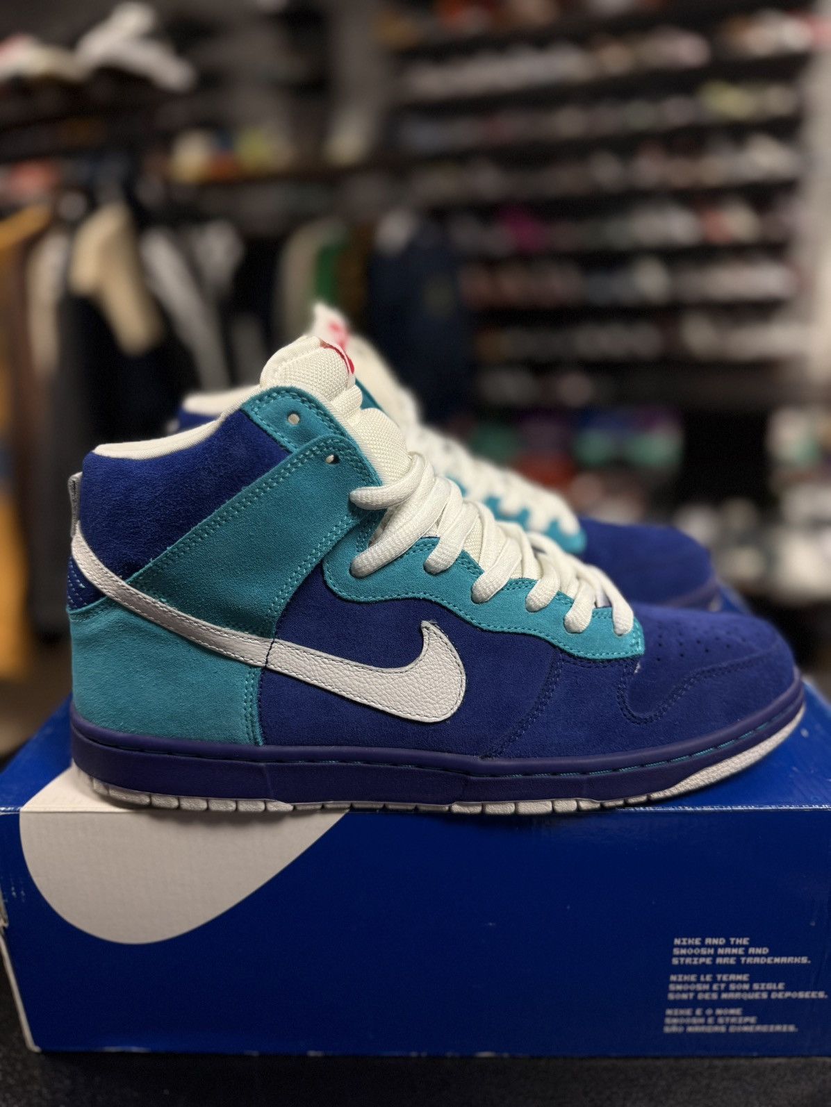 Nike Size 11 - Nike Dunk Pro SB High Oceanic Airlines 2010 🧼 Size US 11 / EU 44 - 1 Thumbnail
