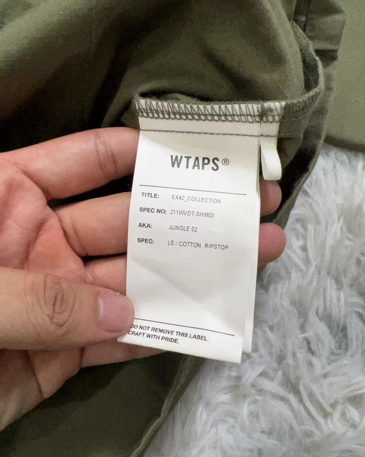 Wtaps WTAPS SS21 Multi-Pocket Jacket for Men -2507 Size US M / EU 48-50 / 2 - 5 Thumbnail
